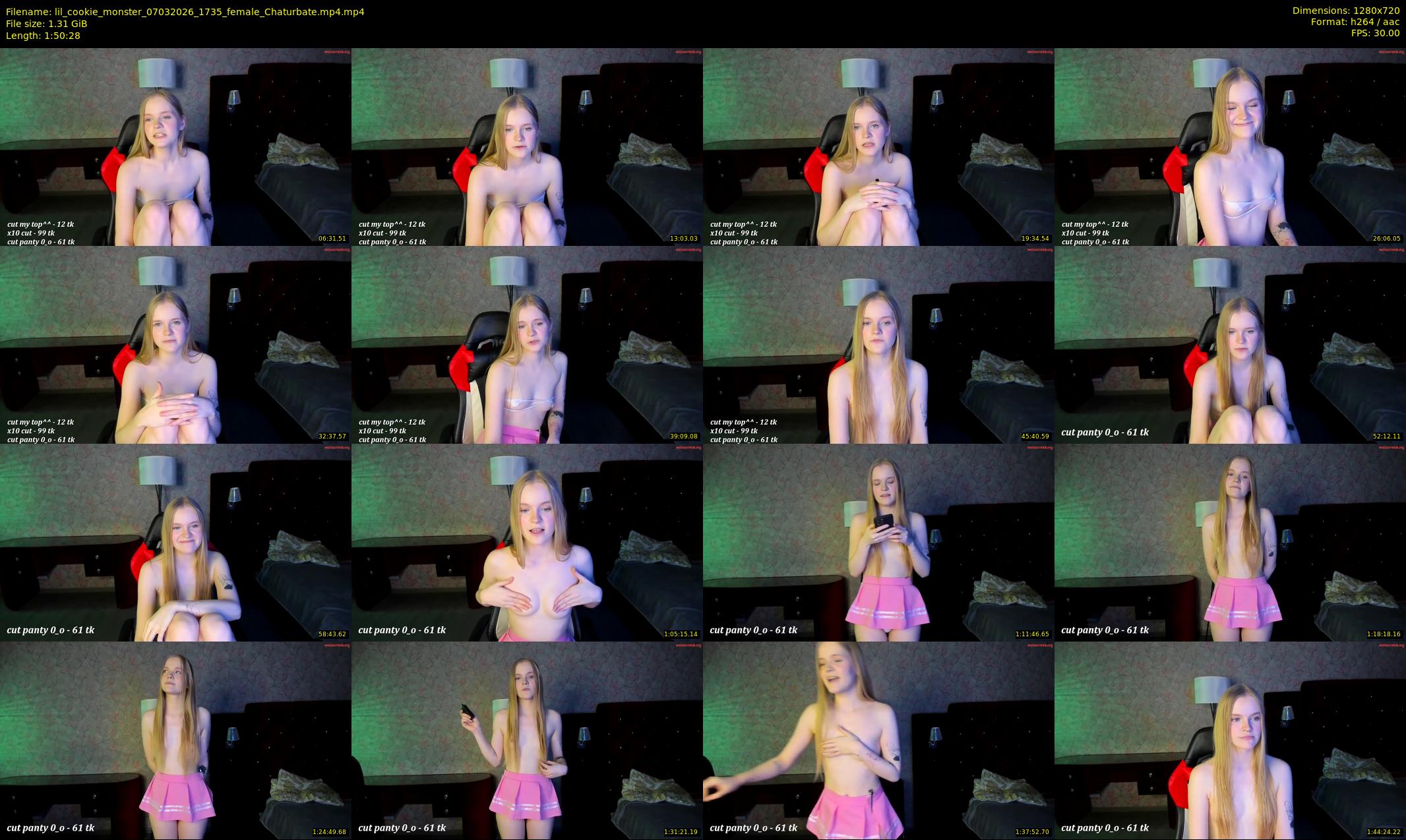 lil_cookie_monster — 111 minute Chaturbate female cam show recording, 720p, Mar 7, 2026