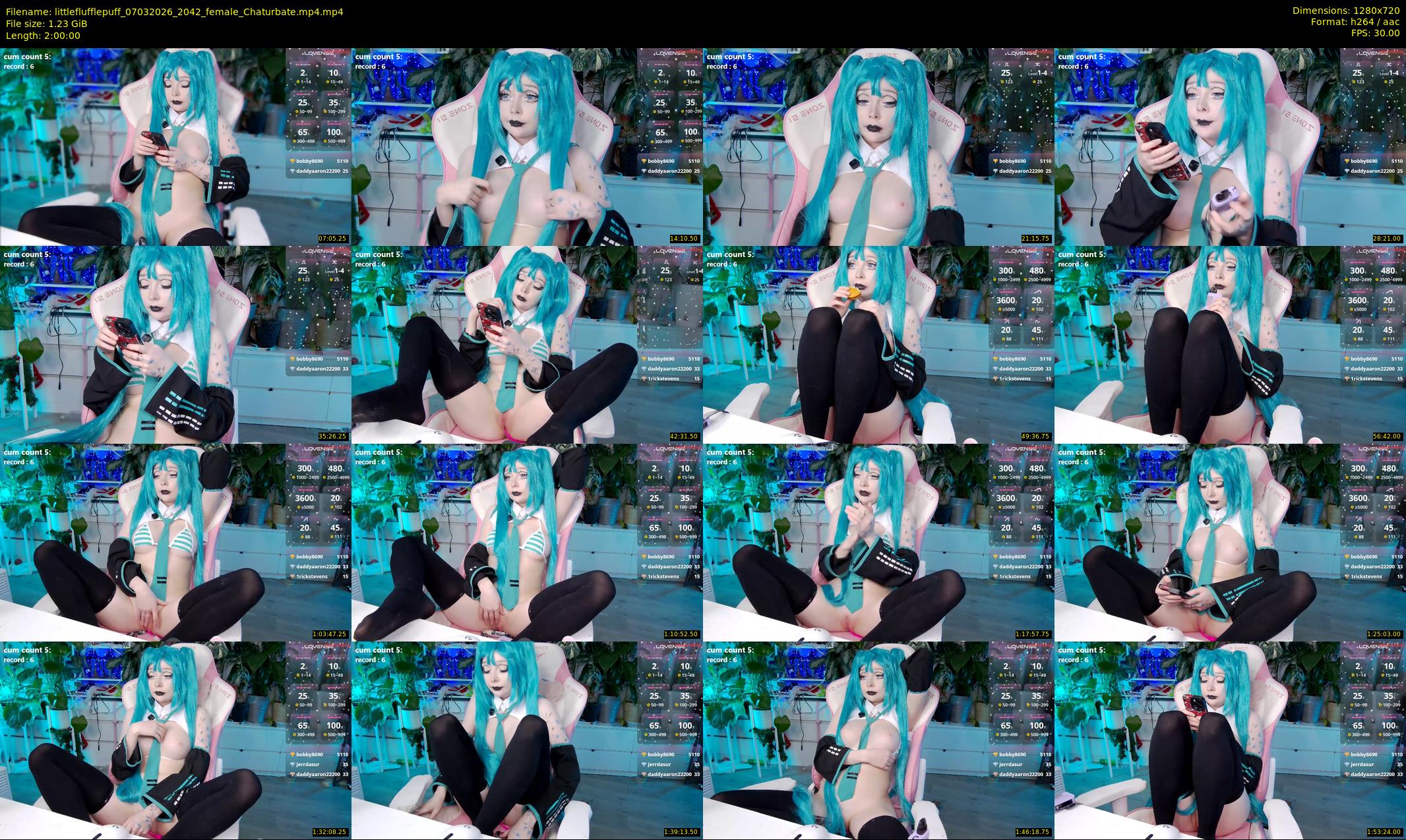 littleflufflepuff — 120 minute Chaturbate female cam show recording, 720p, Mar 7, 2026