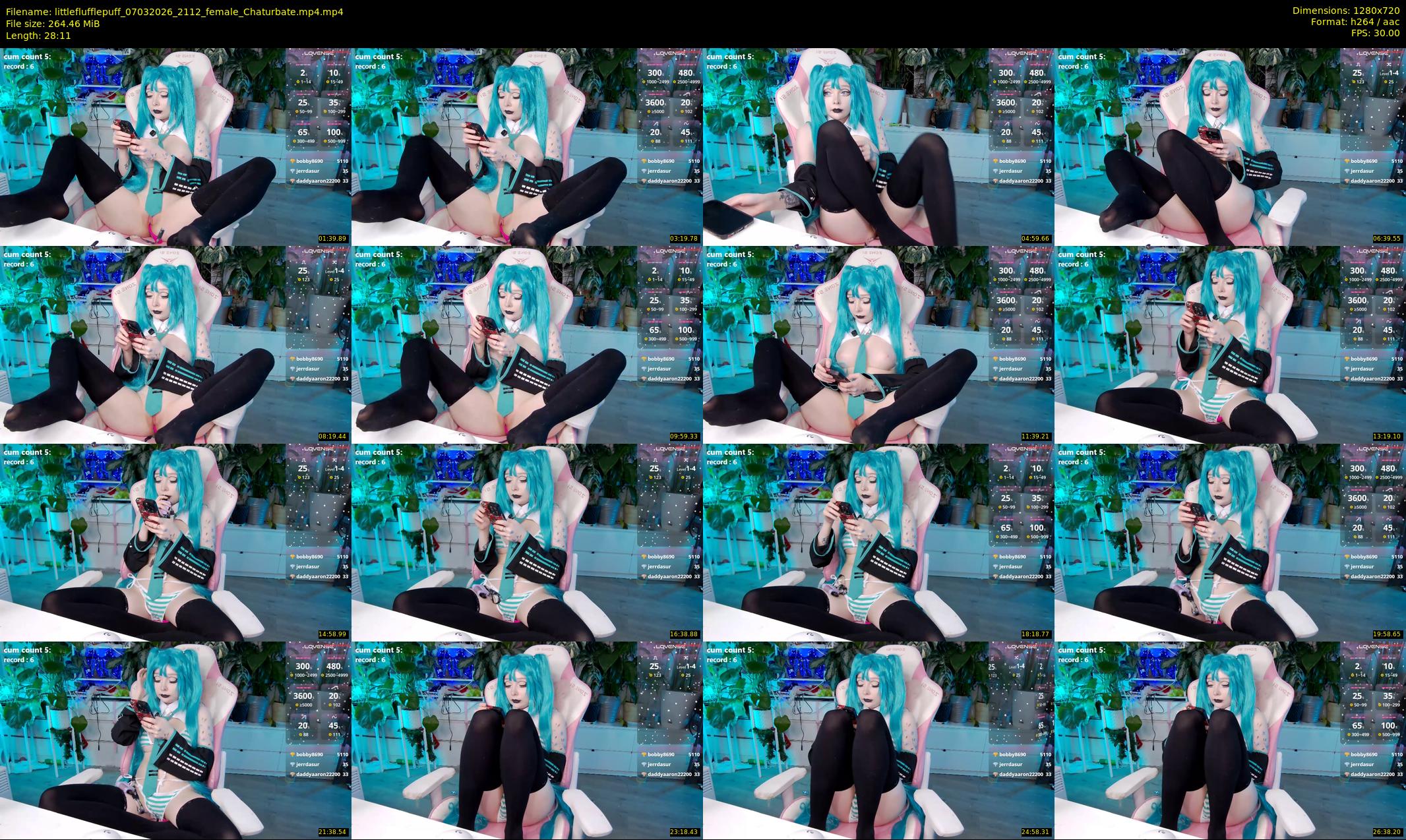 littleflufflepuff — 29 minute Chaturbate female cam show recording, 720p, Mar 7, 2026