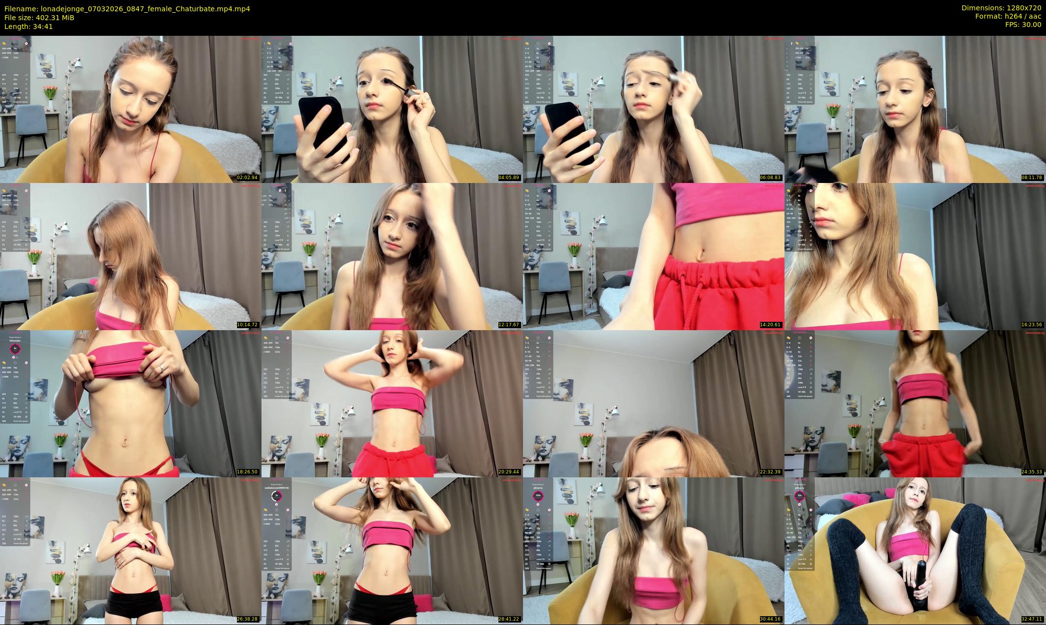 lonadejonge — 35 minute Chaturbate female cam show recording, 720p, Mar 7, 2026