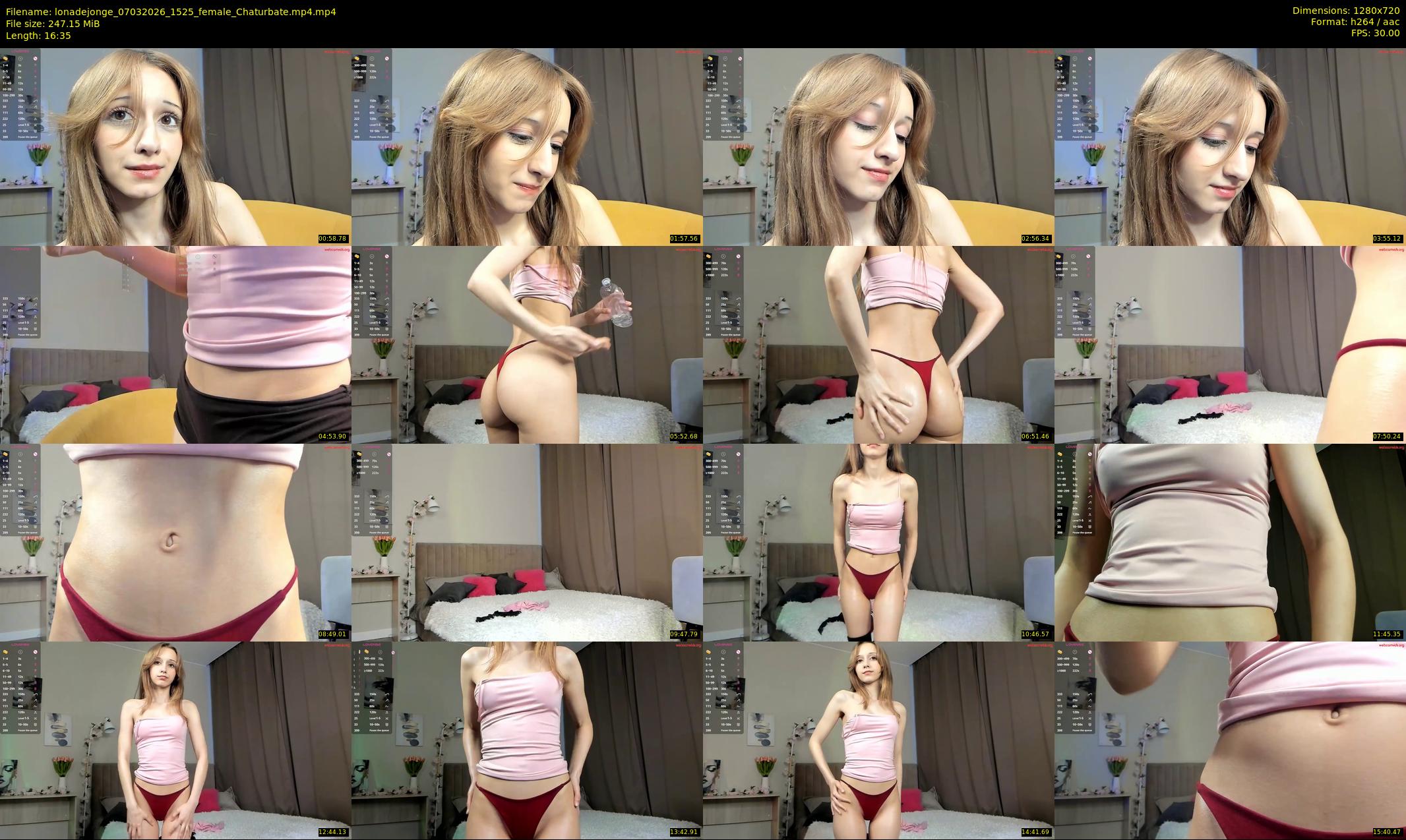 lonadejonge — 17 minute Chaturbate female cam show recording, 720p, Mar 7, 2026