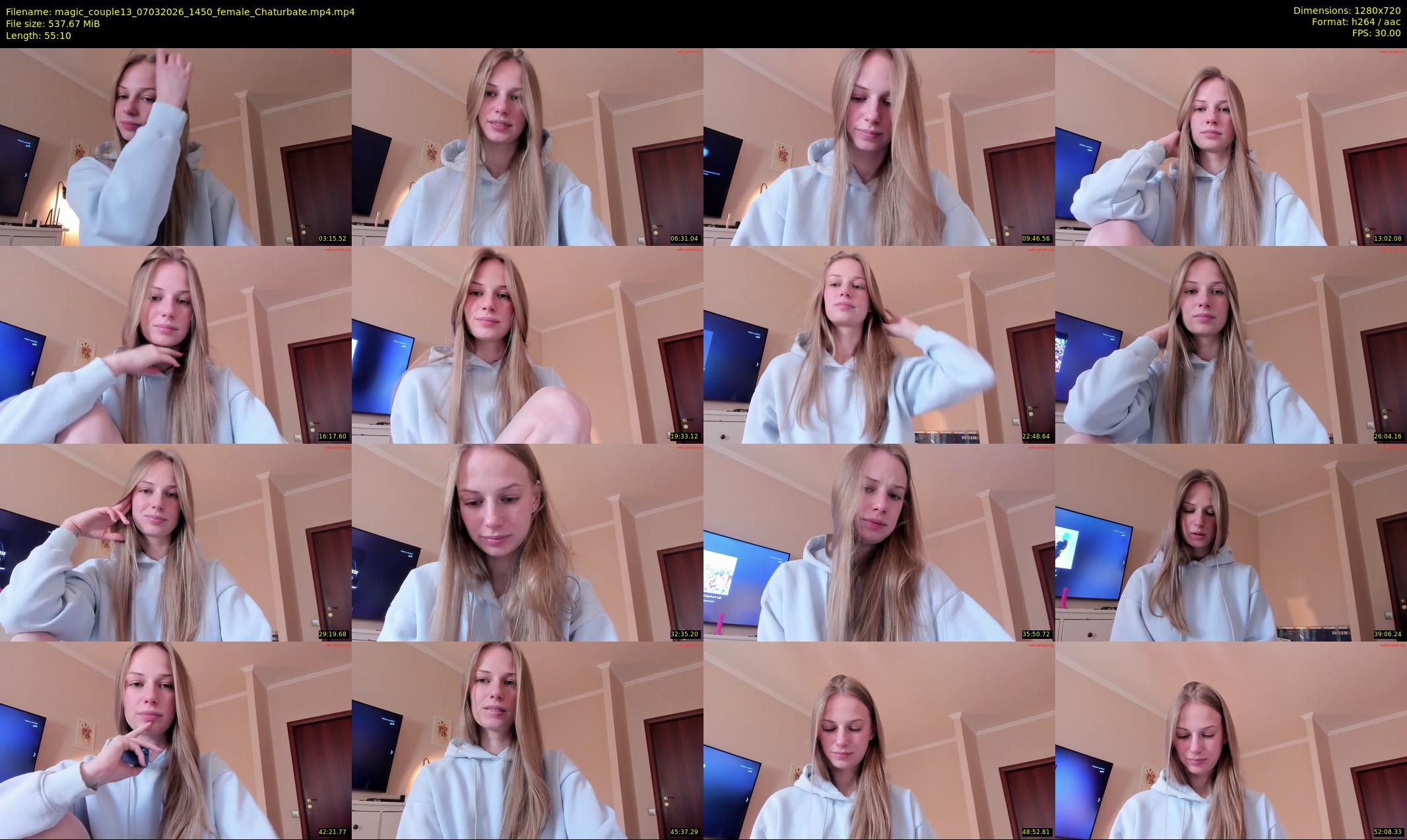 magic_couple13 — 56 minute Chaturbate couple cam show recording, 720p, Mar 7, 2026