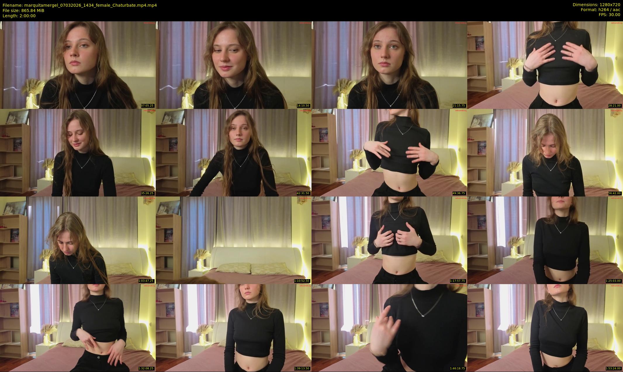 marquitamergel — 120 minute Chaturbate couple cam show recording, 720p, Mar 7, 2026