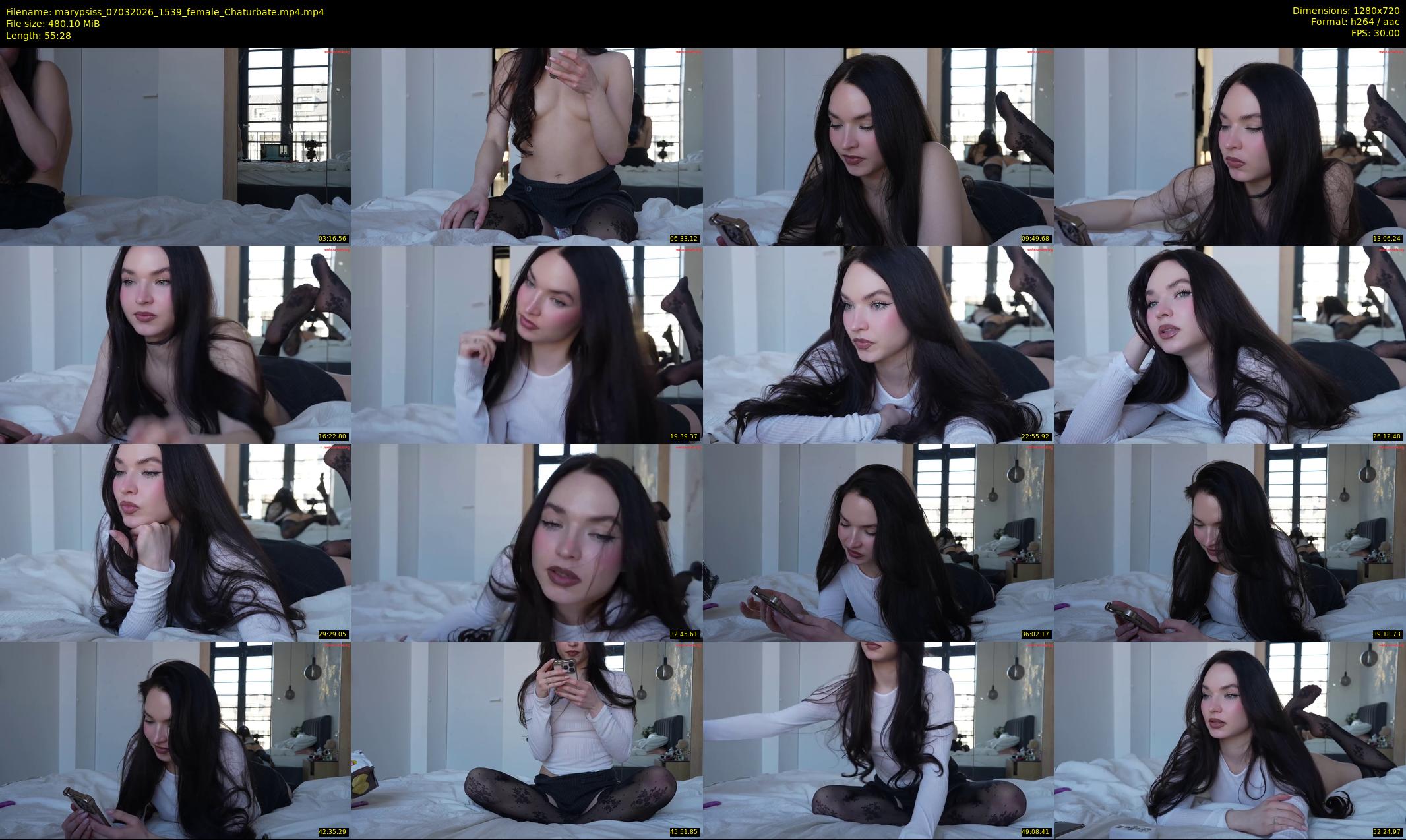 marypsiss — 56 minute Chaturbate female cam show recording, 720p, Mar 7, 2026