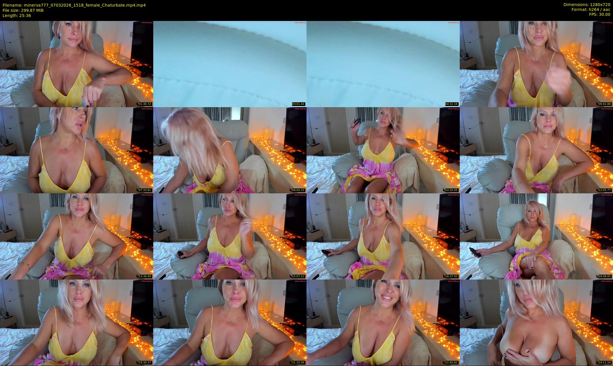 minerva777 — 26 minute Chaturbate female cam show recording, 720p, Mar 7, 2026