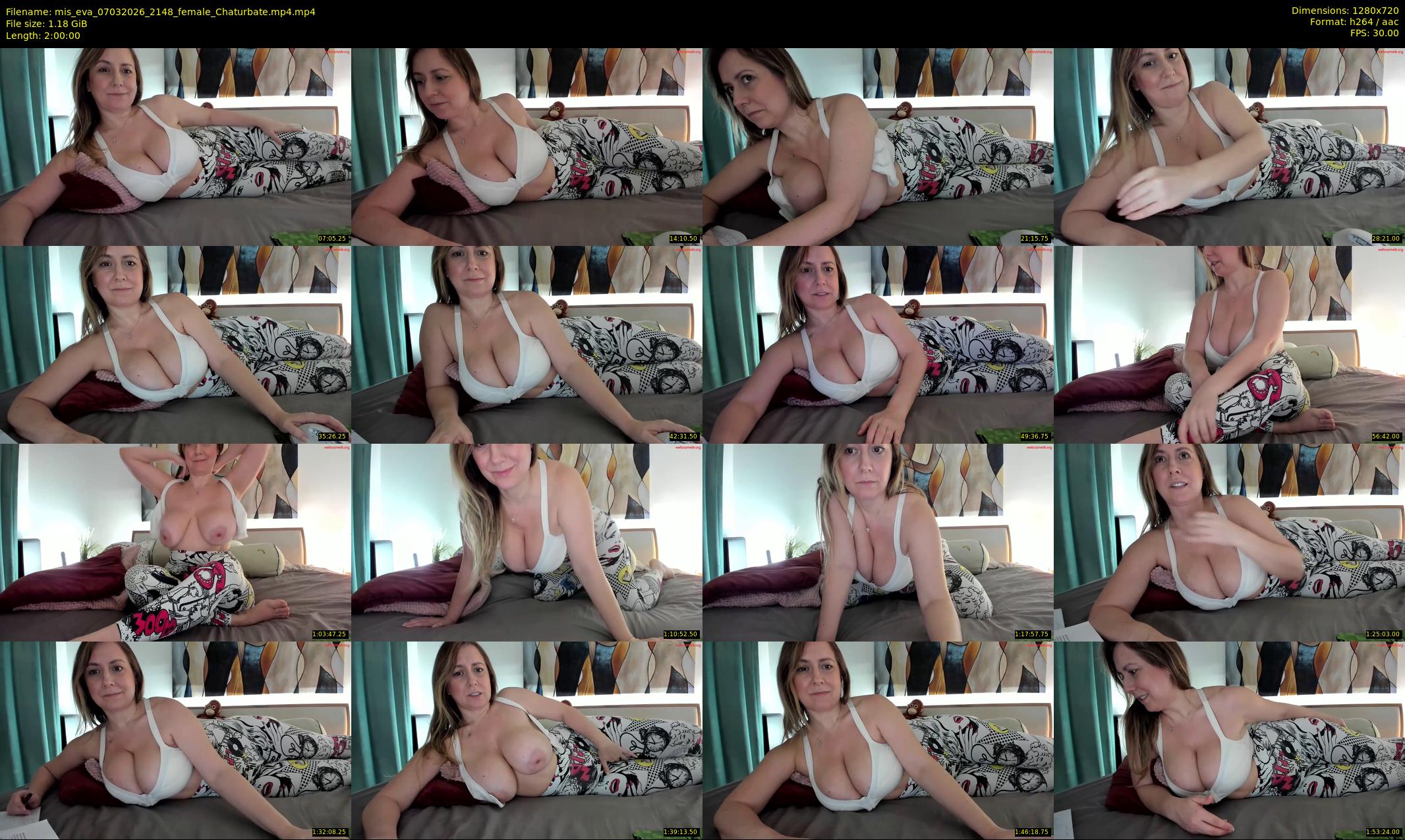 mis_eva — 120 minute Chaturbate female cam show recording, 720p, Mar 7, 2026