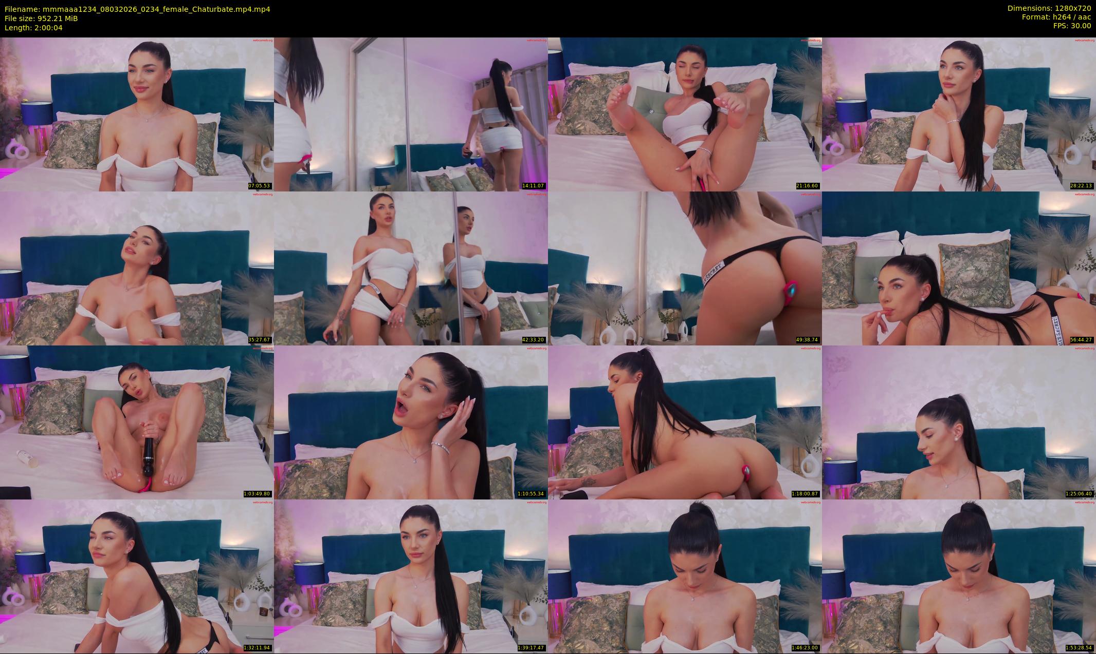 mmmaaa1234 — 121 minute Chaturbate female cam show recording, 720p, Mar 8, 2026