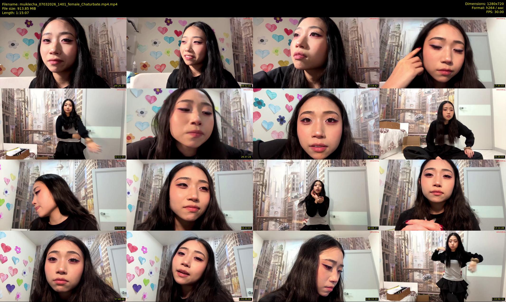 muiklecha — 76 minute Chaturbate female cam show recording, 720p, Mar 7, 2026