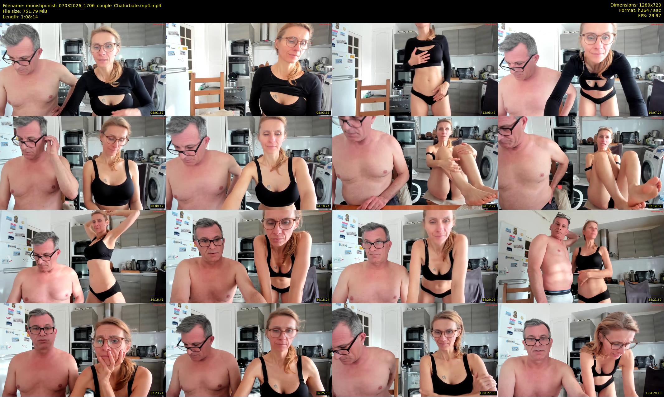 munishpunish — 69 minute Chaturbate couple cam show recording, 720p, Mar 7, 2026