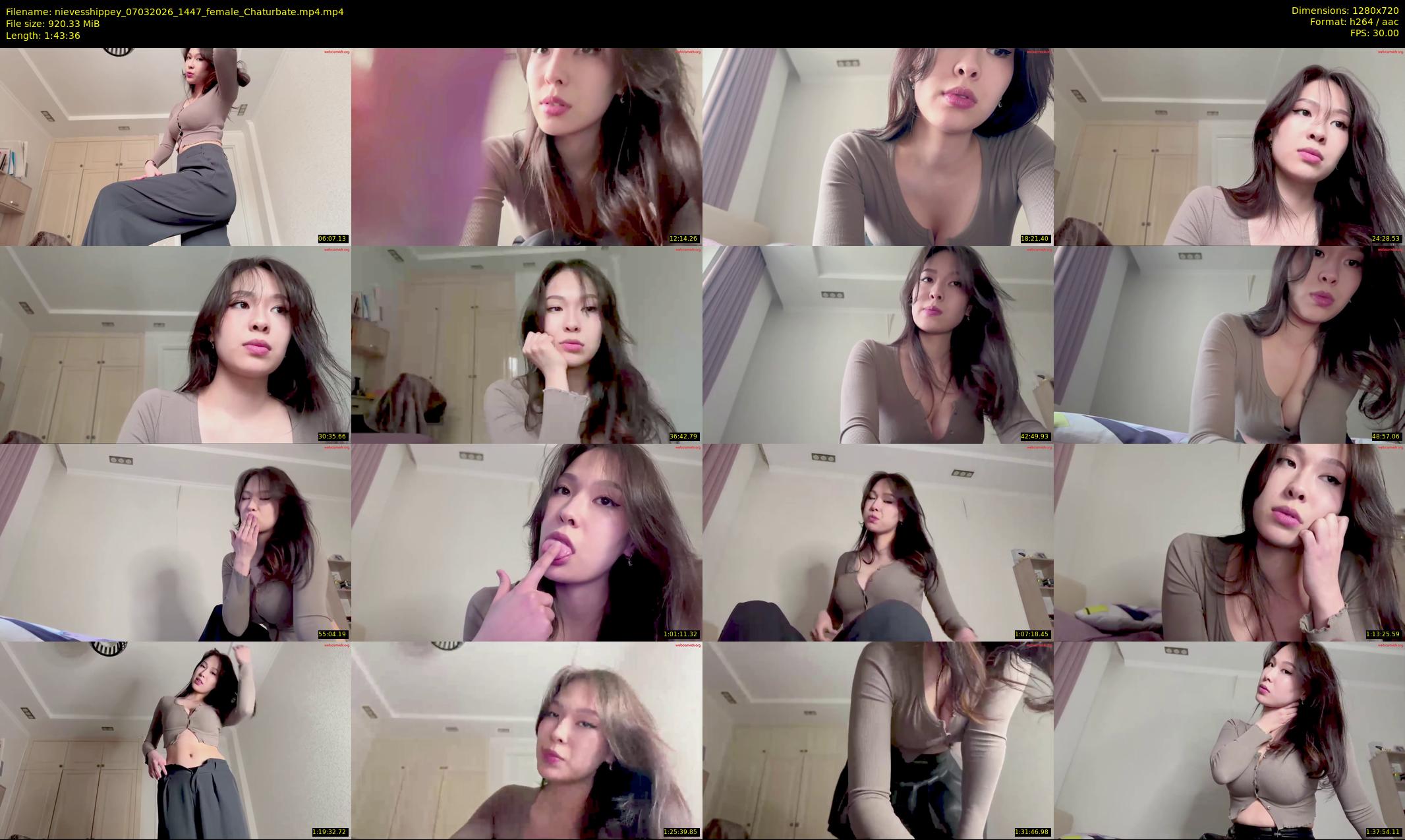 nievesshippey — 104 minute Chaturbate female cam show recording, 720p, Mar 7, 2026