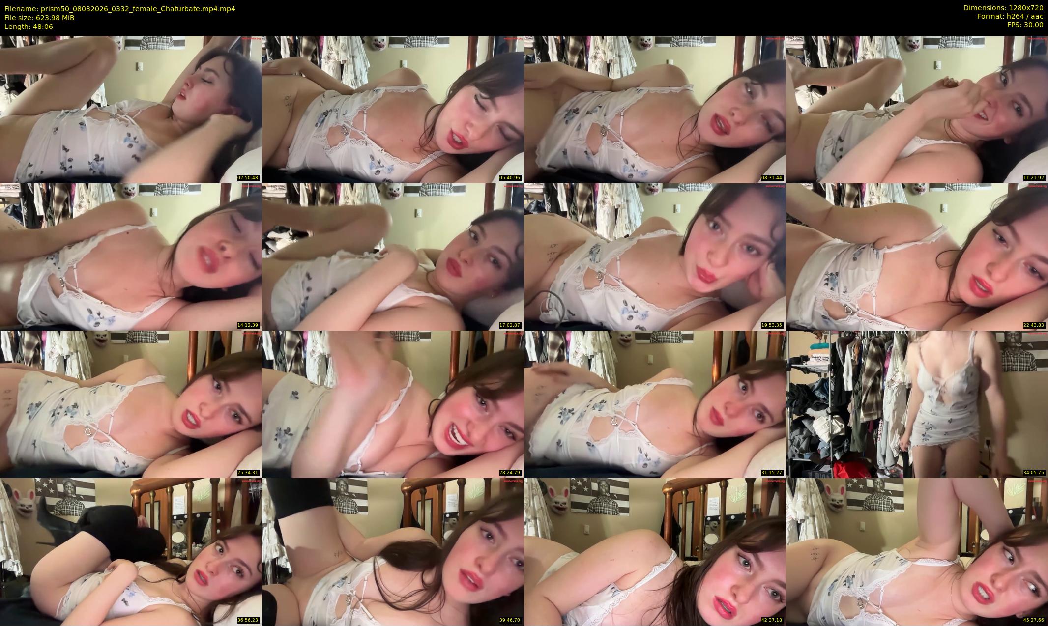 prism50 — 49 minute Chaturbate female cam show recording, 720p, Mar 8, 2026