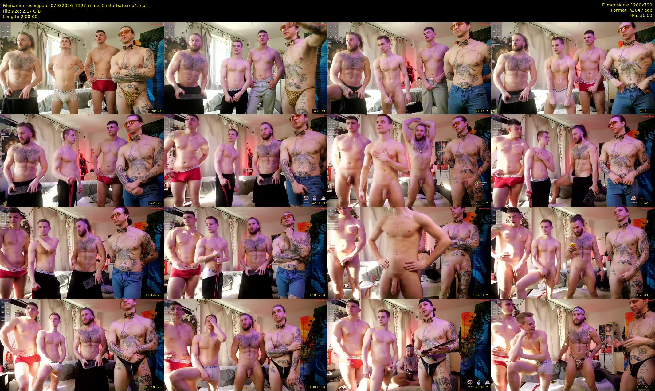 rusbigpaul — 120 minute Chaturbate male cam show recording, 720p, Mar 7, 2026