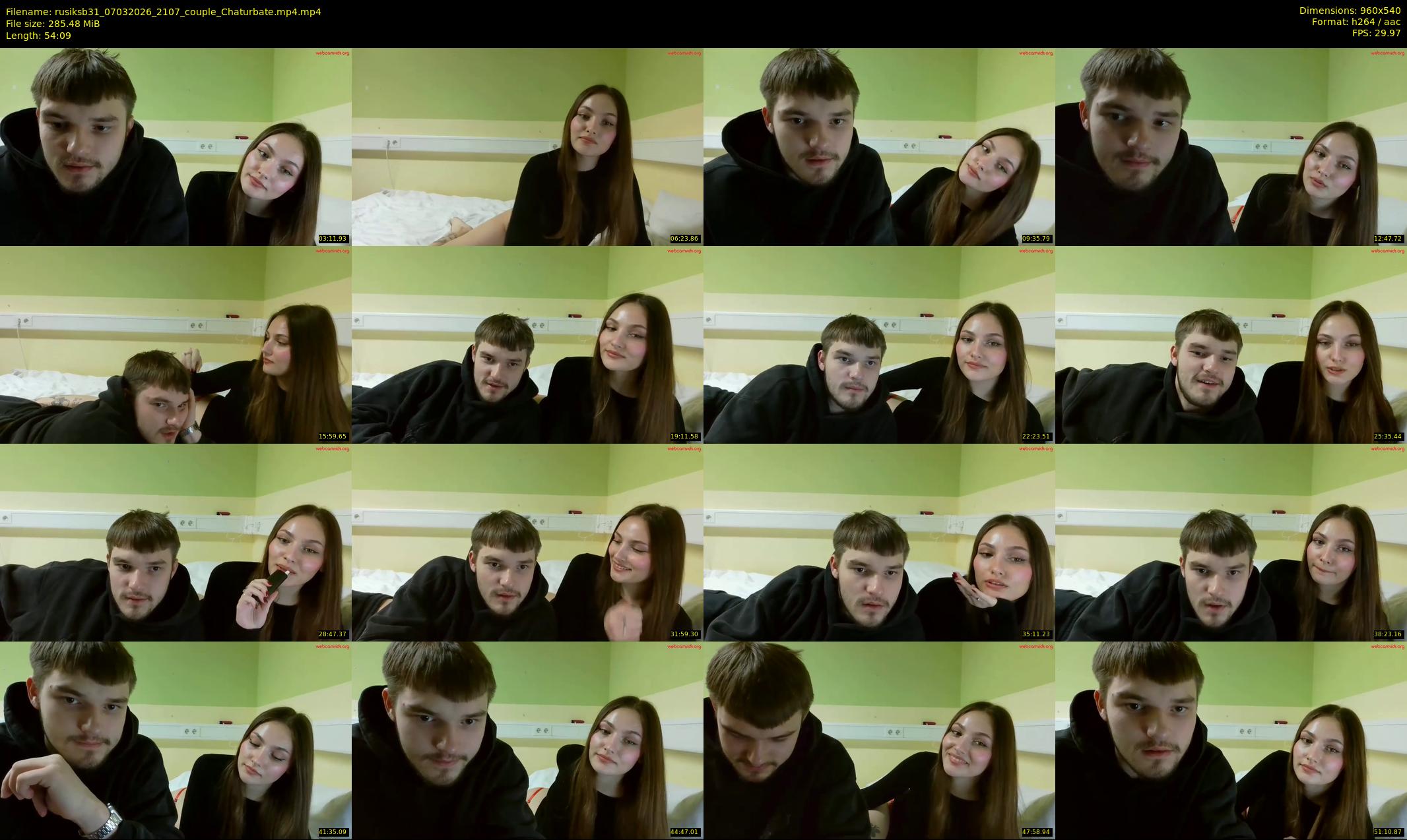 rusiksb31 — 55 minute Chaturbate couple cam show recording, 480p, Mar 7, 2026
