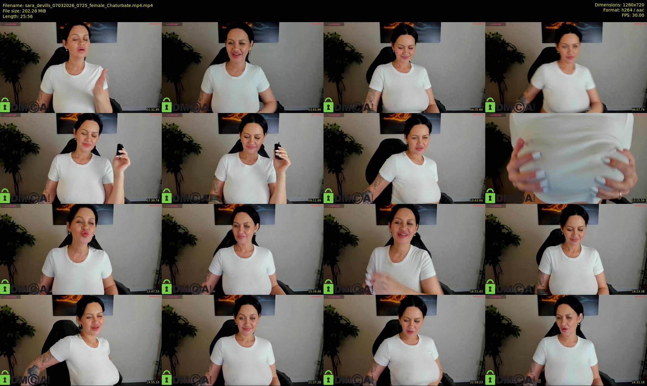 sara_devills — 26 minute Chaturbate female cam show recording, 720p, Mar 7, 2026