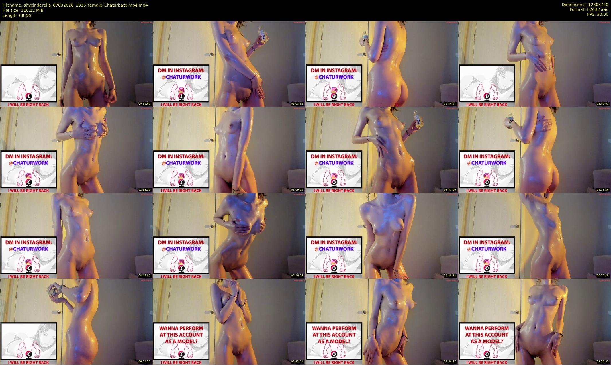 shycinderella — 9 minute Chaturbate female cam show recording, 720p, Mar 7, 2026