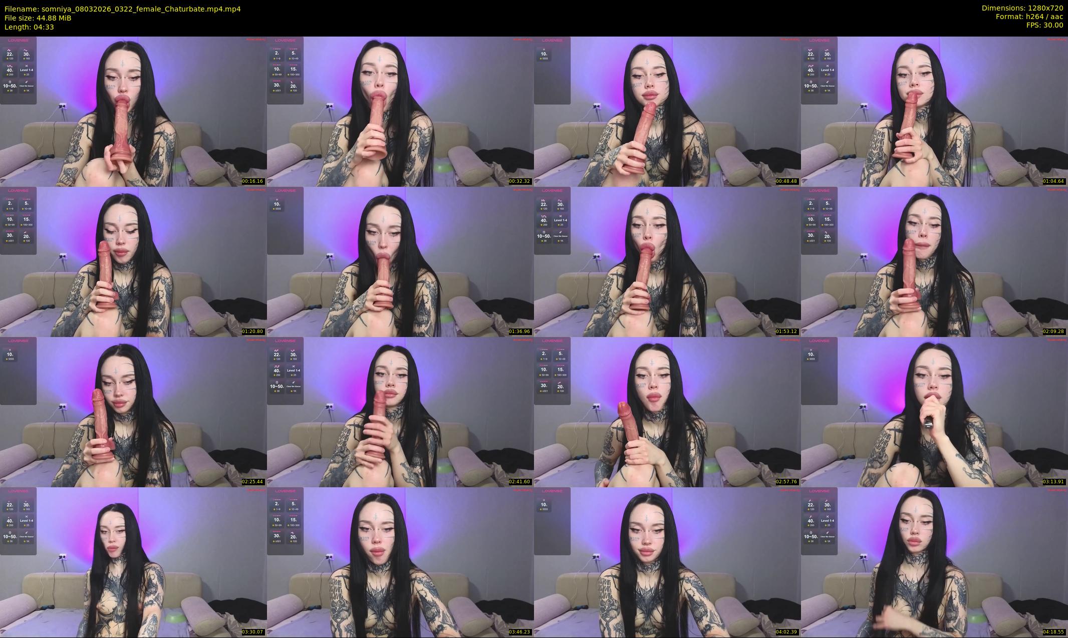 somniya — 5 minute Chaturbate couple cam show recording, 720p, Mar 8, 2026