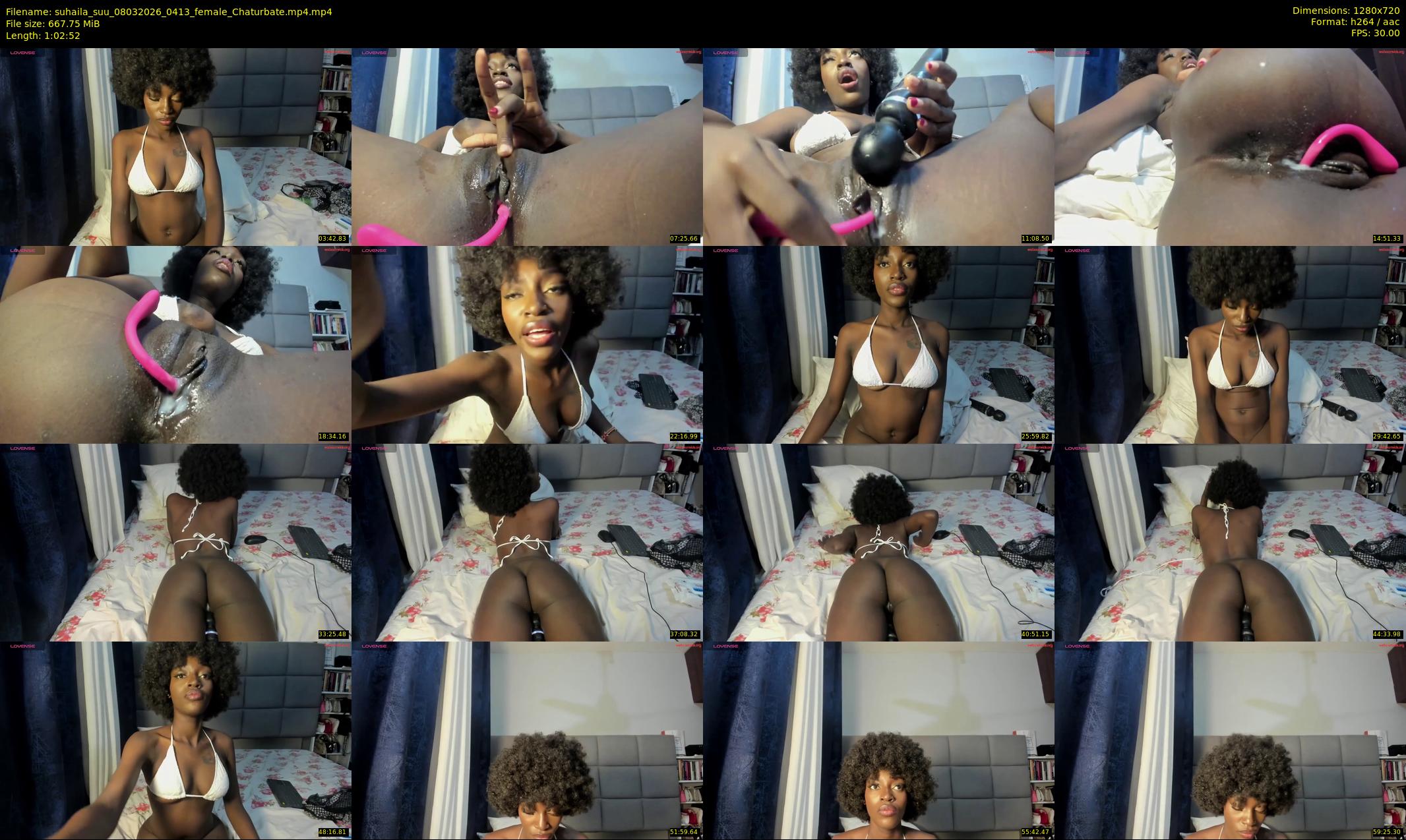 suhaila_suu — 63 minute Chaturbate female cam show recording, 720p, Mar 8, 2026