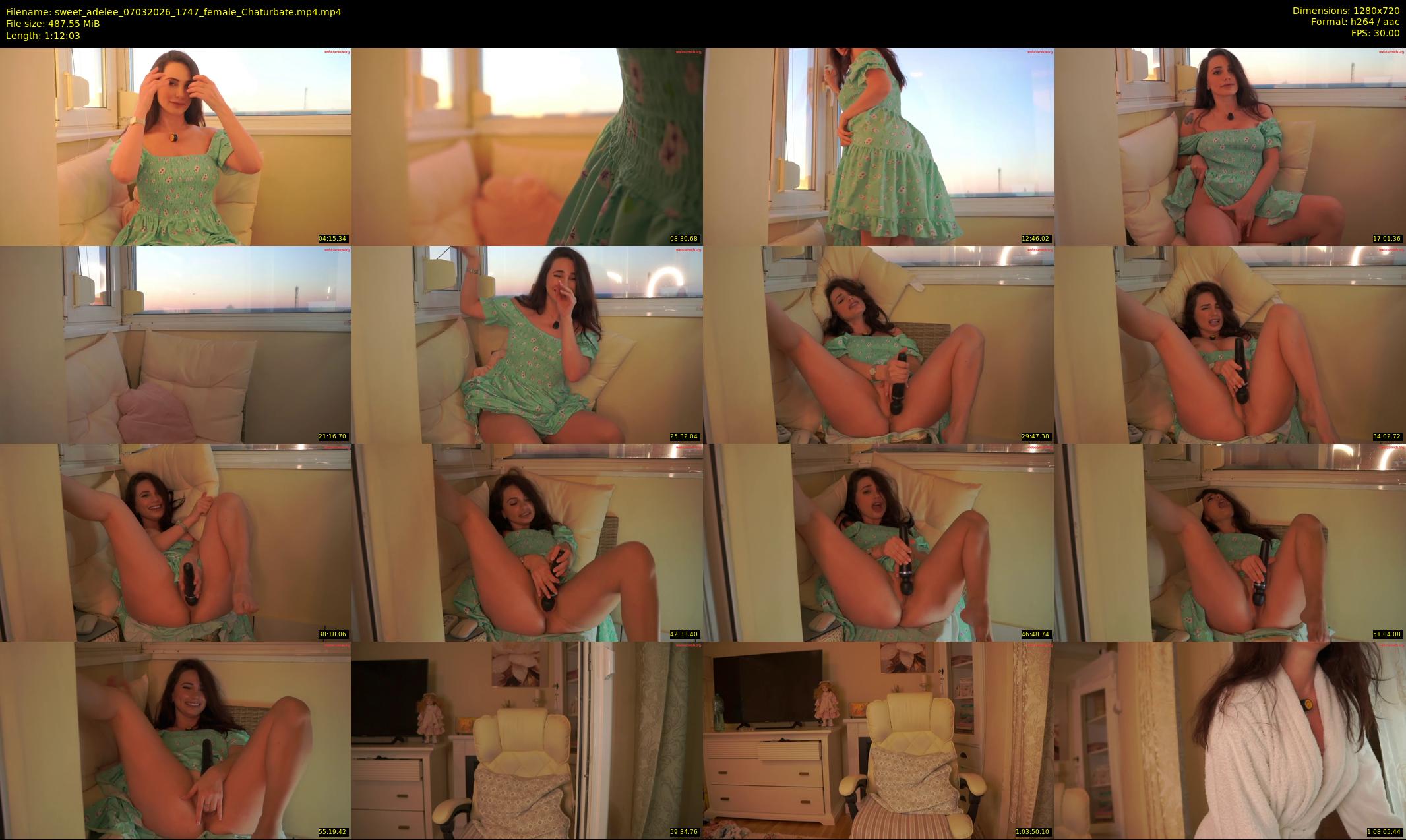 sweet_adelee — 73 minute Chaturbate female cam show recording, 720p, Mar 7, 2026