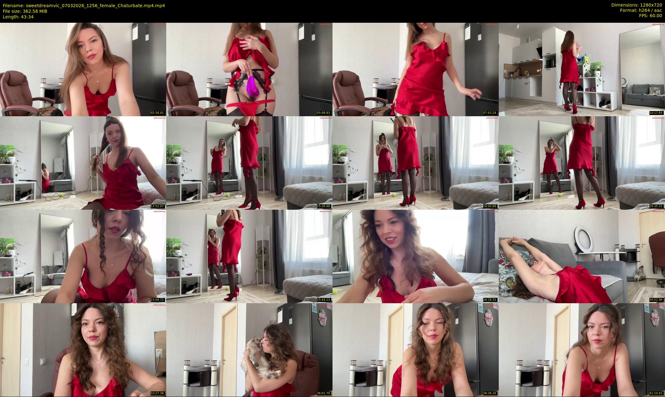 sweetdreamvic — 44 minute Chaturbate female cam show recording, 720p, Mar 7, 2026