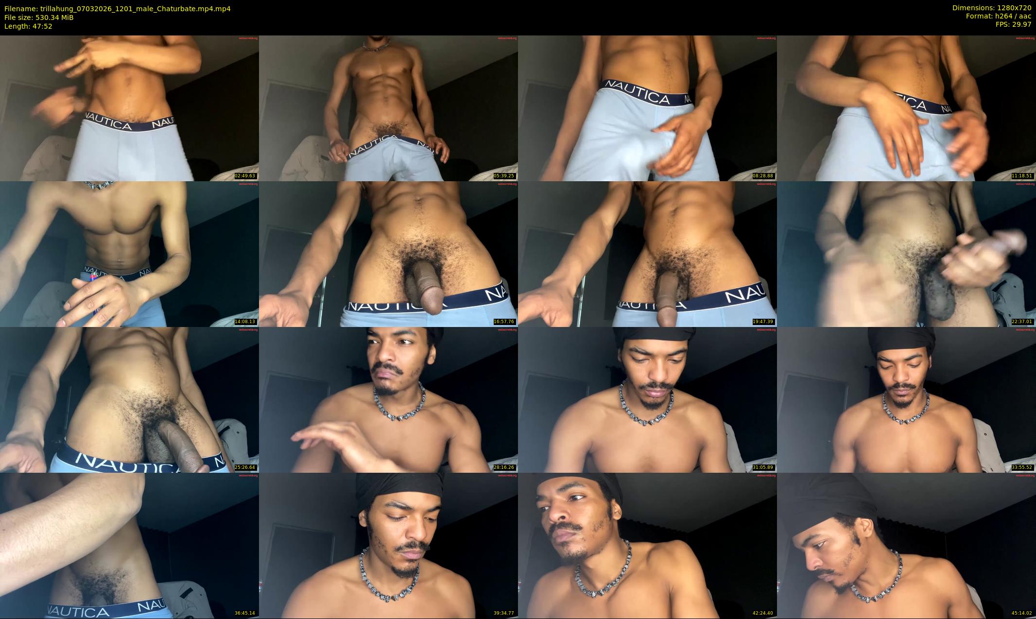 trillahung — 48 minute Chaturbate male cam show recording, 720p, Mar 7, 2026