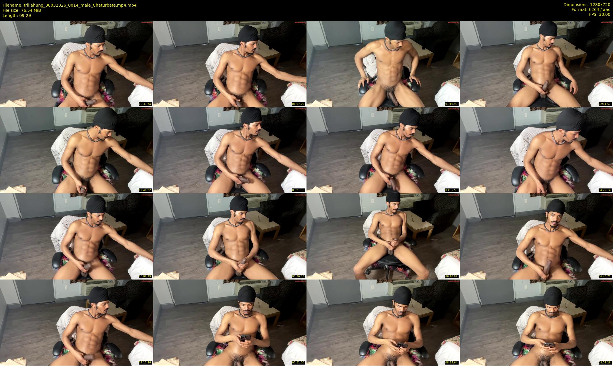 trillahung — 10 minute Chaturbate male cam show recording, 720p, Mar 8, 2026