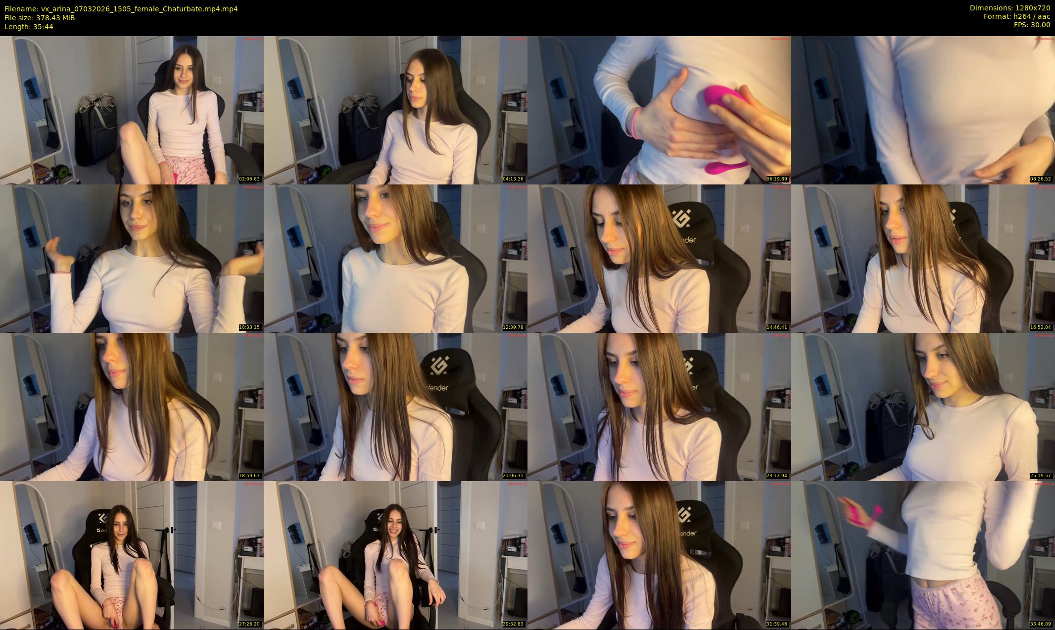 vx_arina — 36 minute Chaturbate female cam show recording, 720p, Mar 7, 2026
