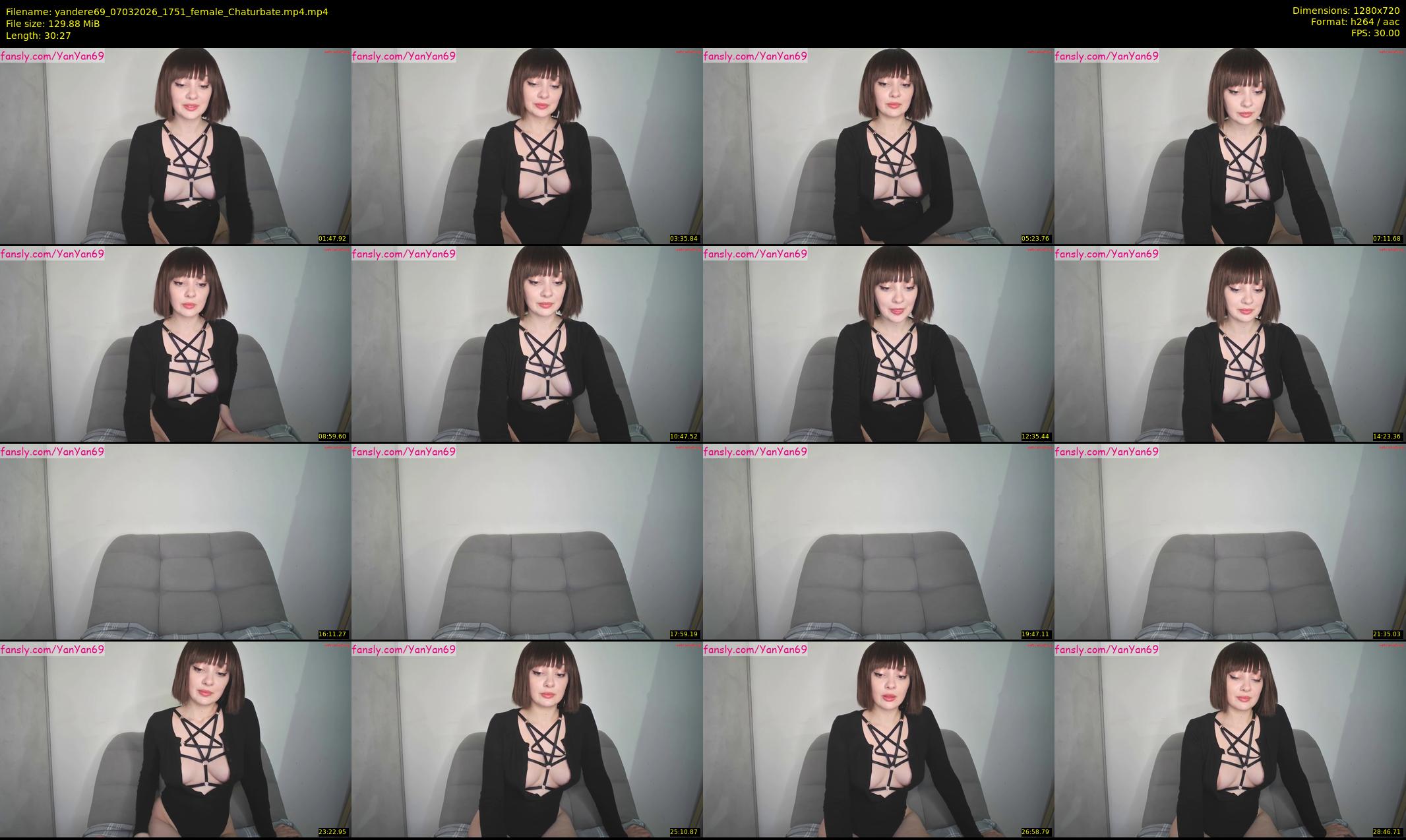 yandere69 — 31 minute Chaturbate female cam show recording, 720p, Mar 7, 2026