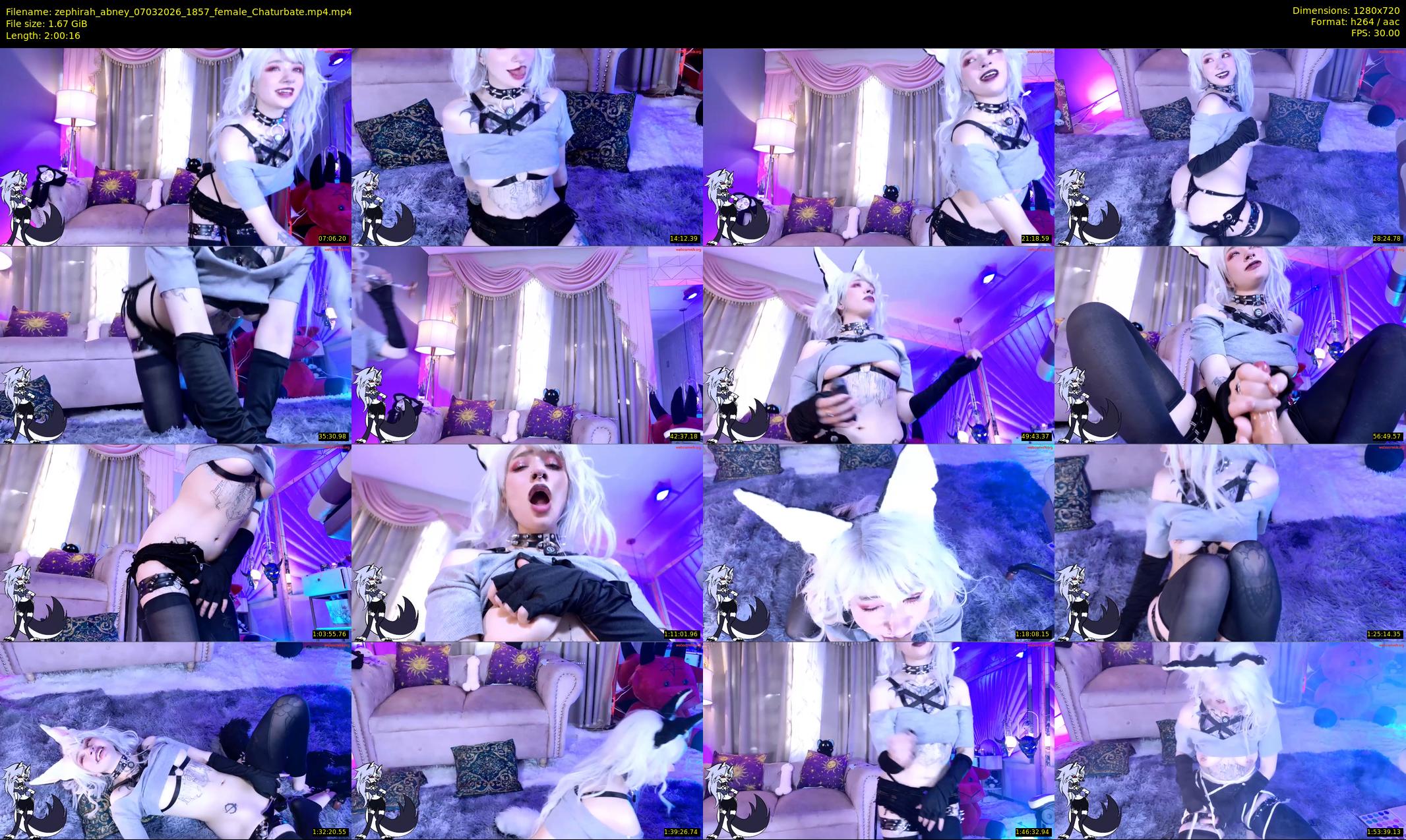 zephirah_abney — 121 minute Chaturbate female cam show recording, 720p, Mar 7, 2026