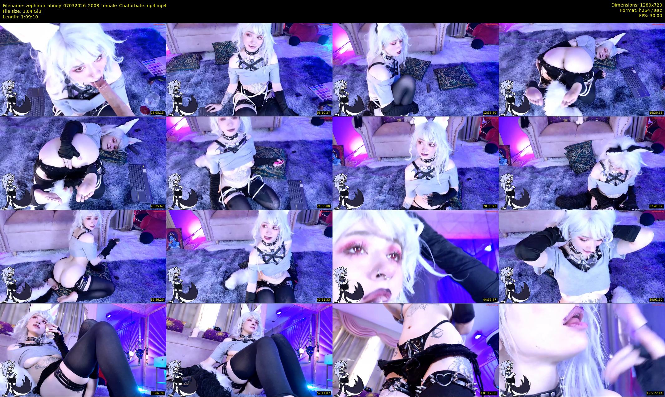 zephirah_abney — 70 minute Chaturbate female cam show recording, 720p, Mar 7, 2026