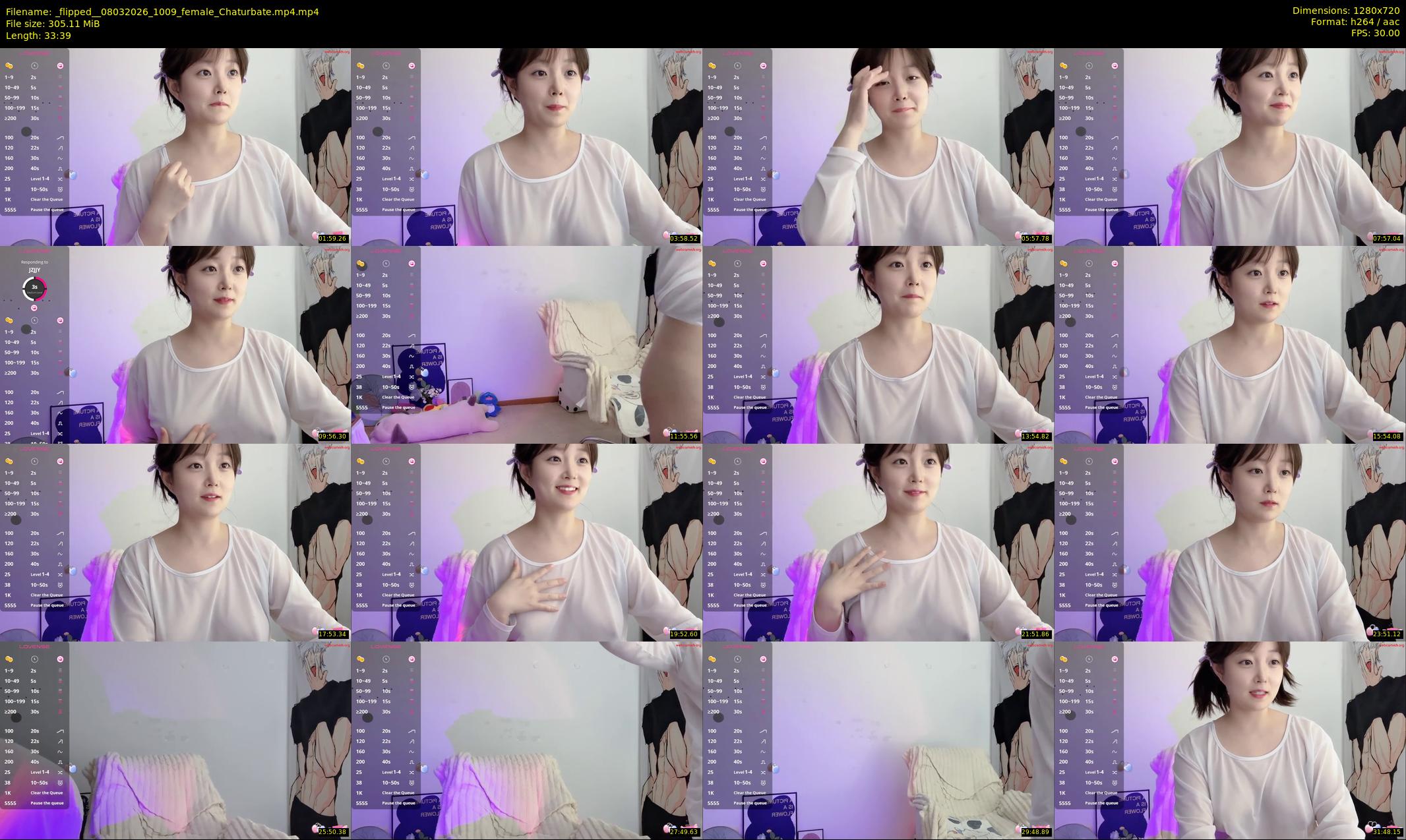 _flipped_ — 34 minute Chaturbate female cam show recording, 720p, Mar 8, 2026