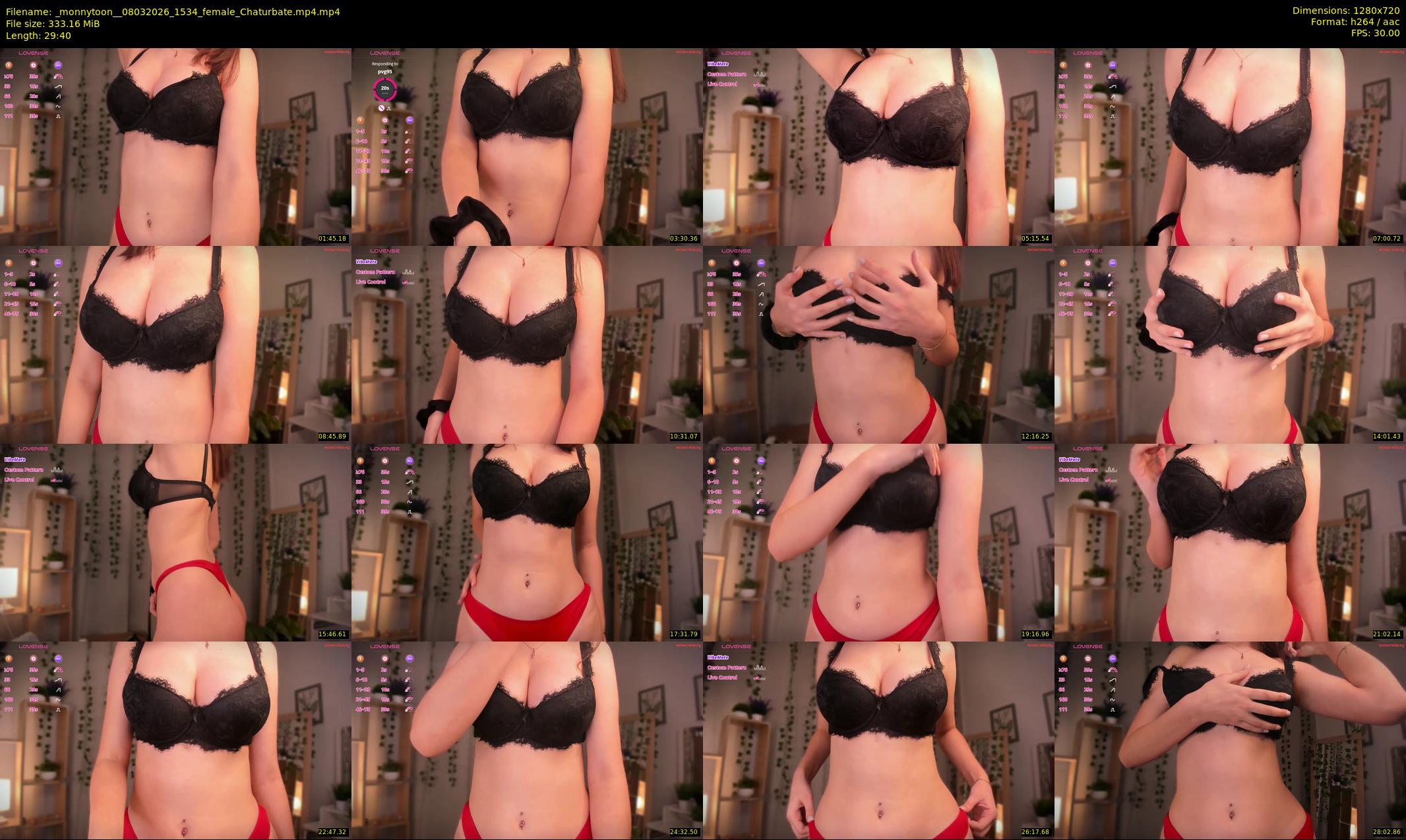 _monnytoon_ — 30 minute Chaturbate female cam show recording, 720p, Mar 8, 2026