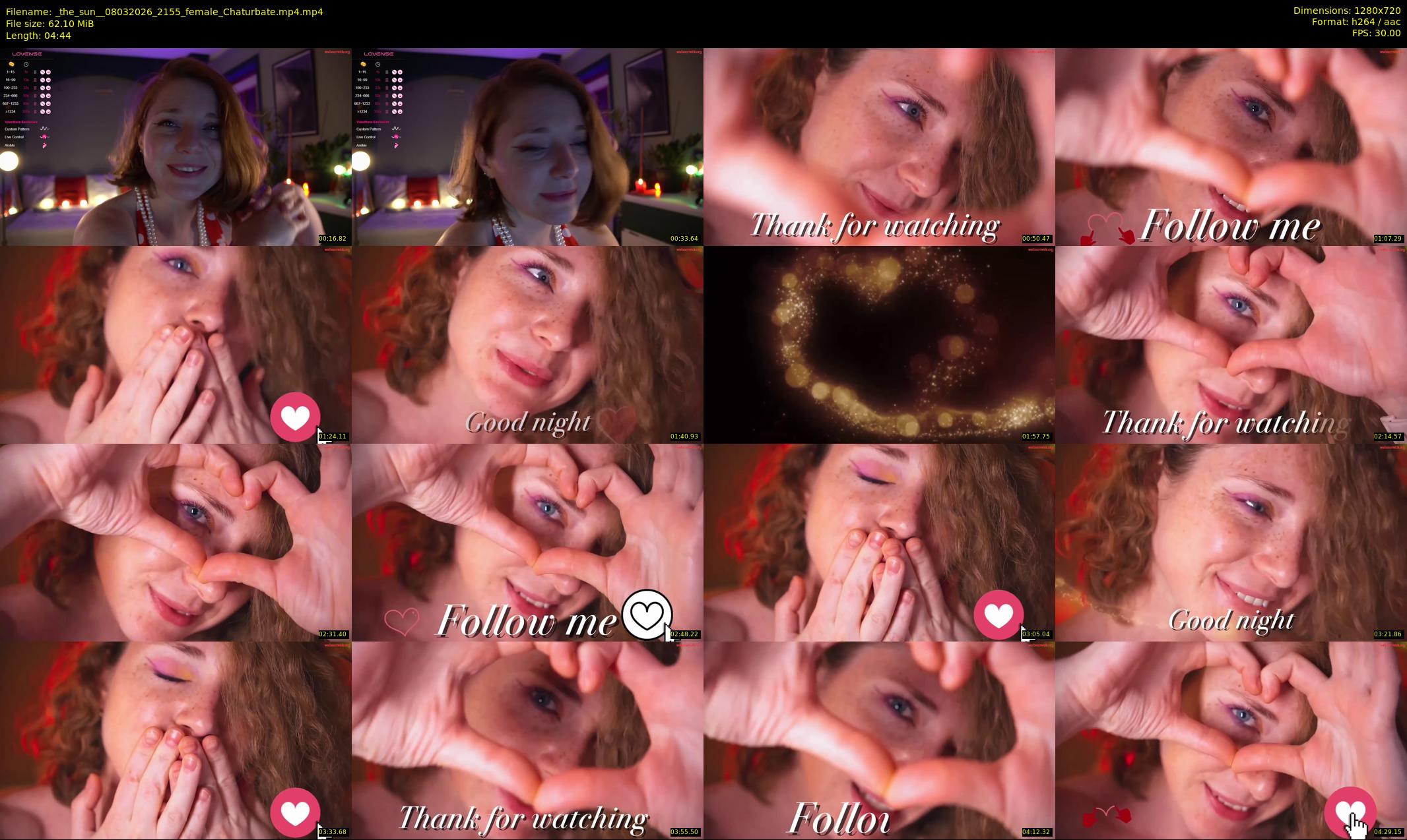 _the_sun_ — 5 minute Chaturbate female cam show recording, 720p, Mar 8, 2026