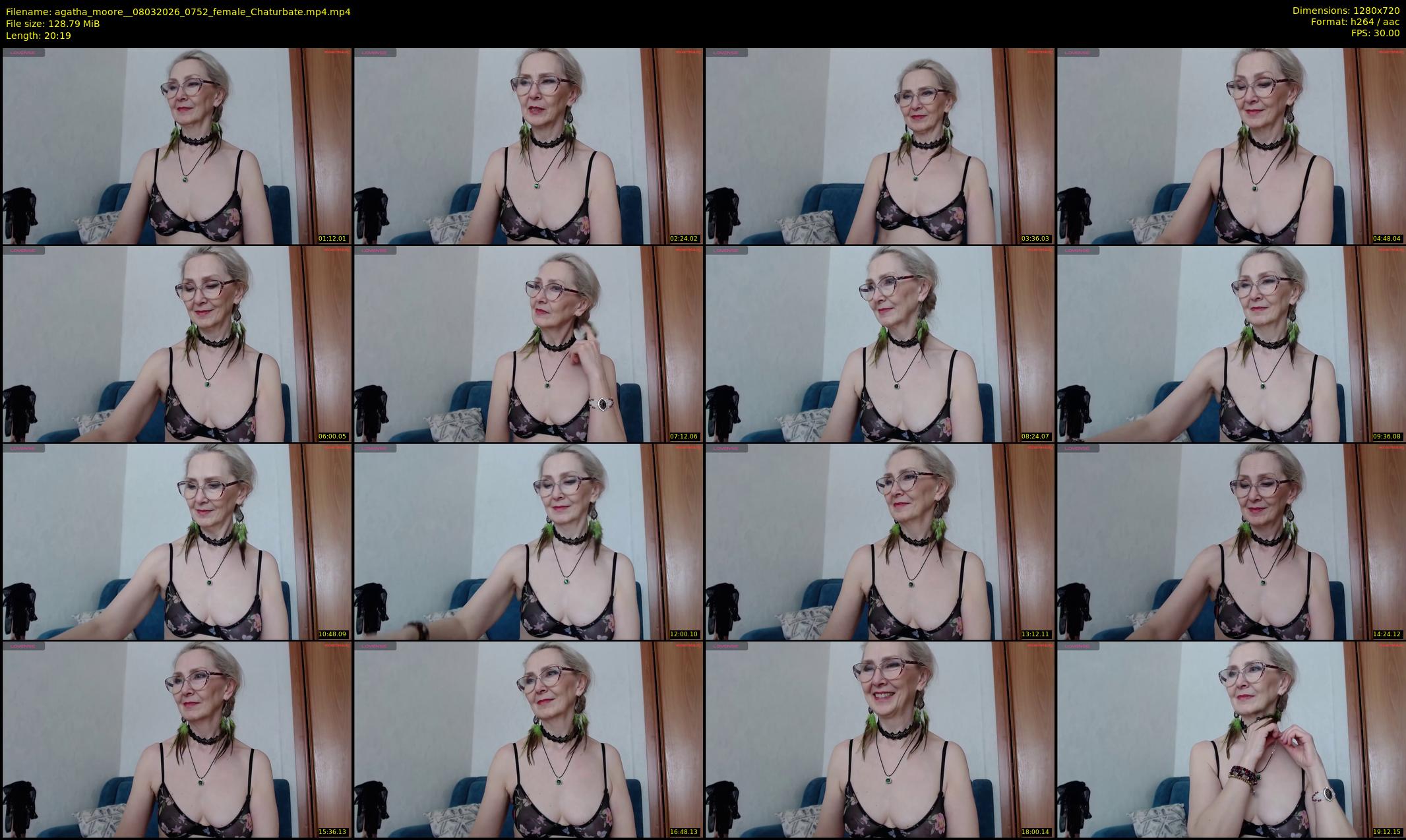 agatha_moore_ — 21 minute Chaturbate female cam show recording, 720p, Mar 8, 2026