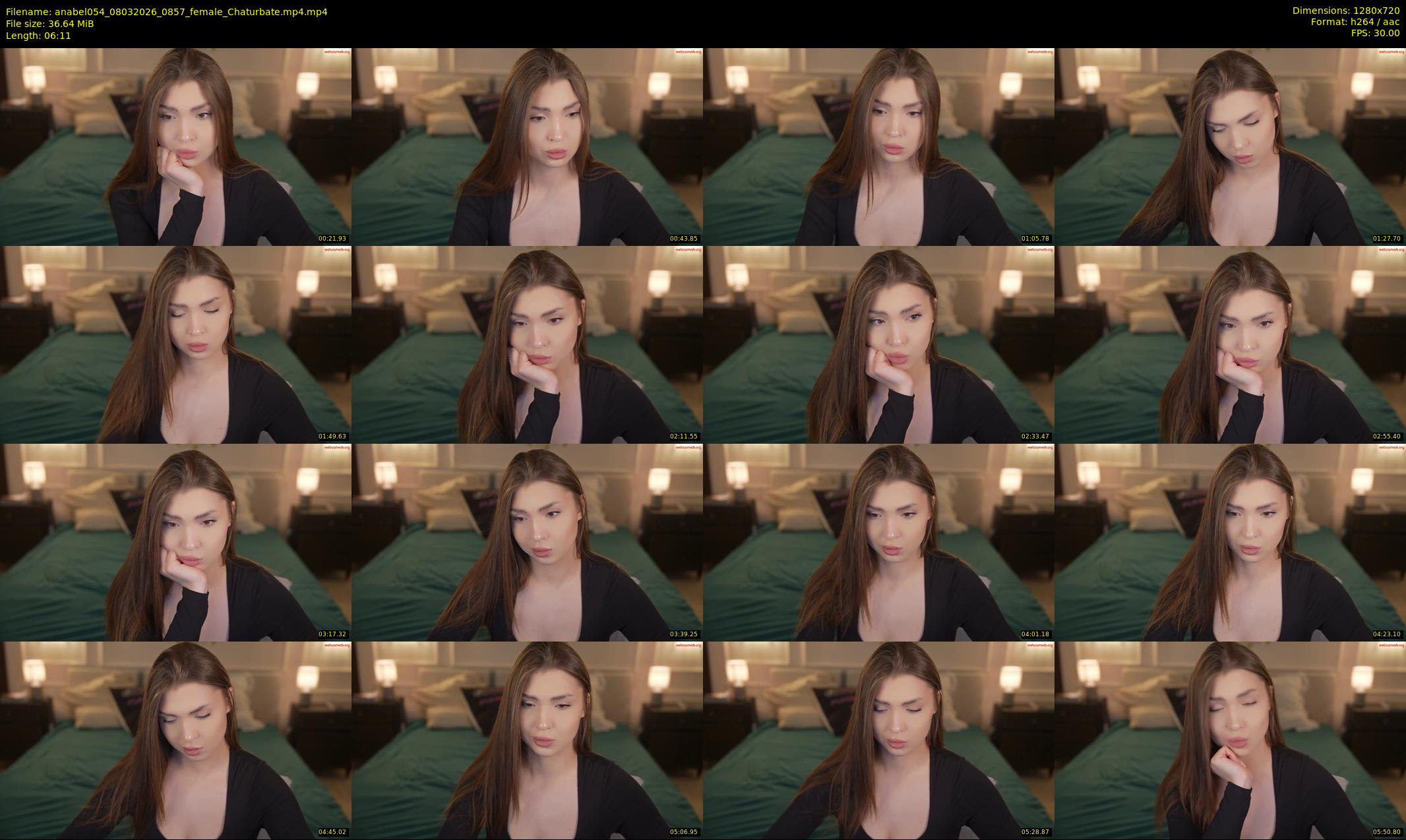 anabel054 — 7 minute Chaturbate female cam show recording, 720p, Mar 8, 2026