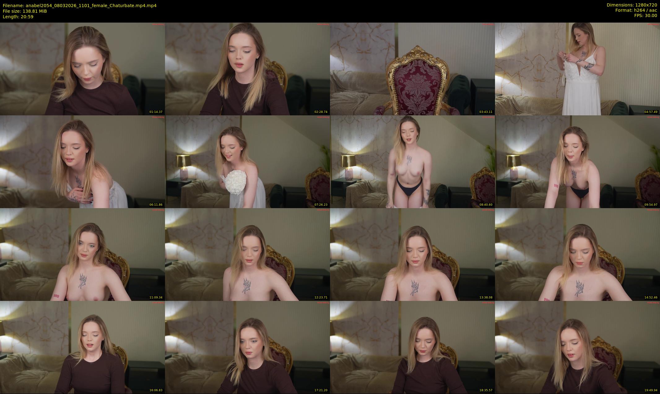anabel2054 — 21 minute Chaturbate female cam show recording, 720p, Mar 8, 2026