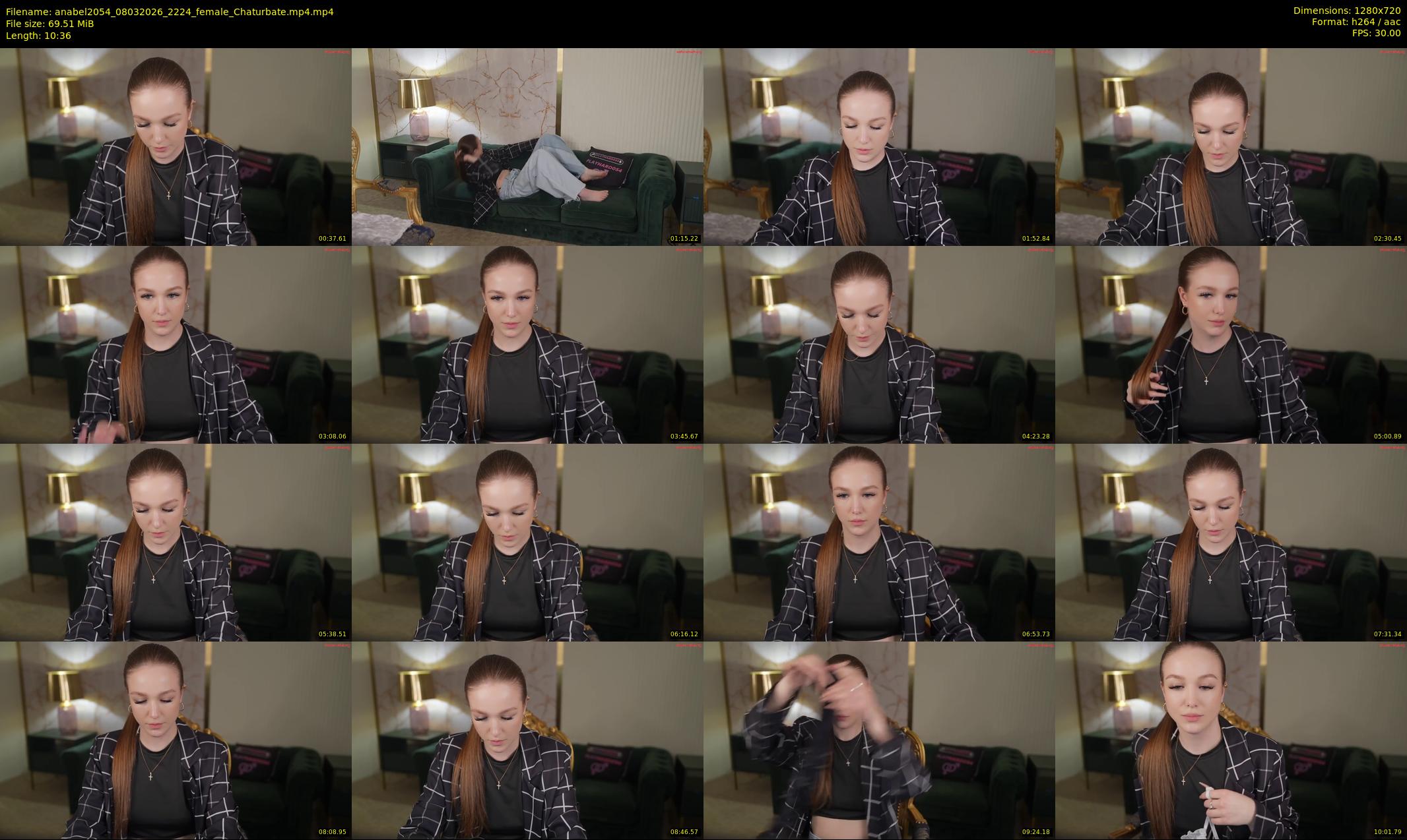 anabel2054 — 11 minute Chaturbate female cam show recording, 720p, Mar 8, 2026