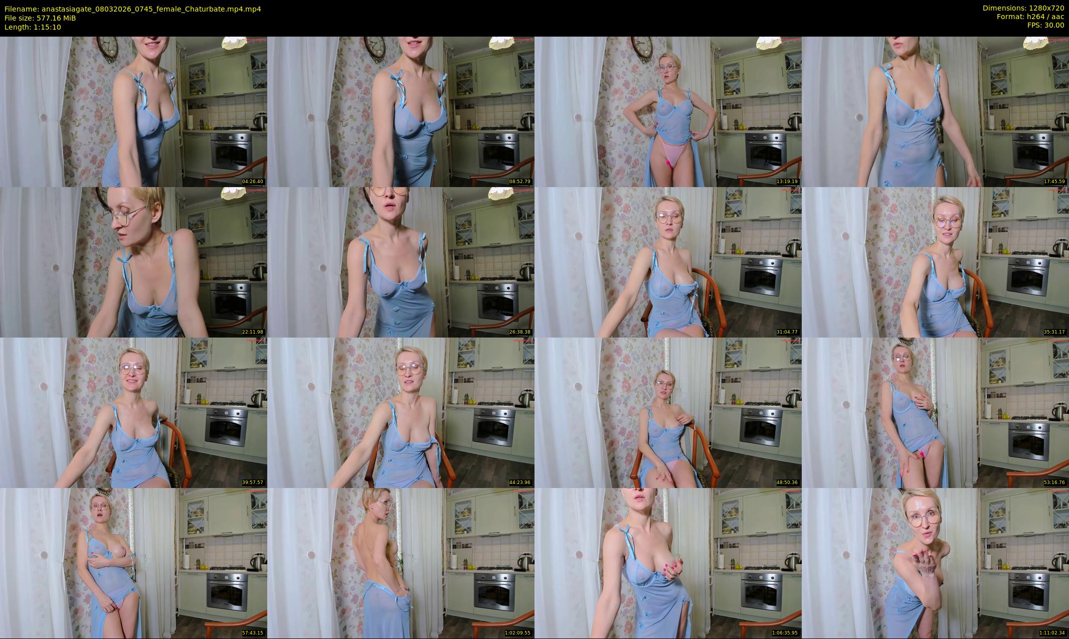 anastasiagate — 76 minute Chaturbate female cam show recording, 720p, Mar 8, 2026