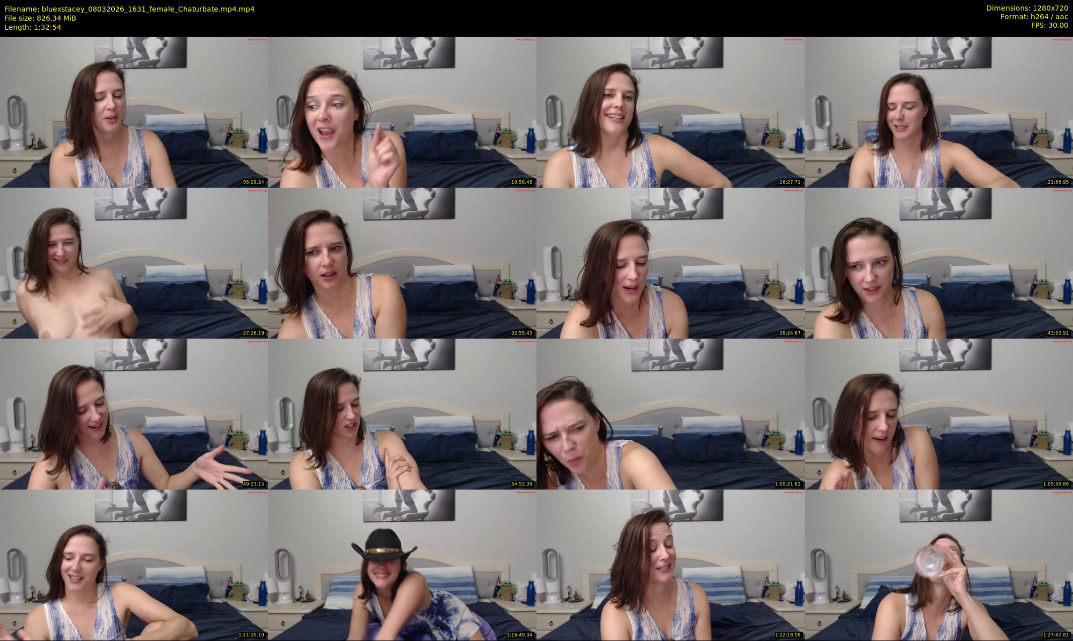 bluexstacey — 93 minute Chaturbate female cam show recording, 720p, Mar 8, 2026