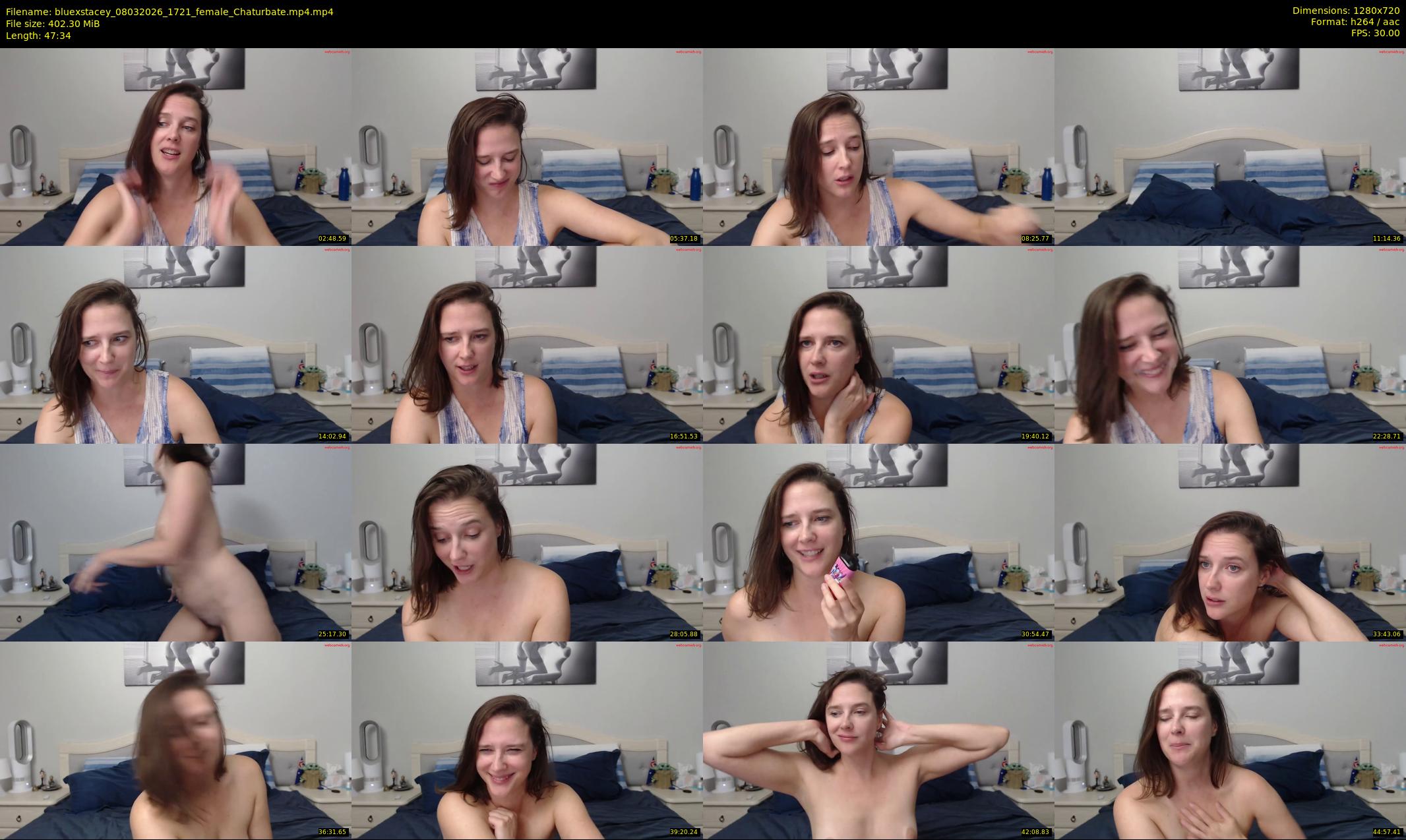 bluexstacey — 48 minute Chaturbate female cam show recording, 720p, Mar 8, 2026