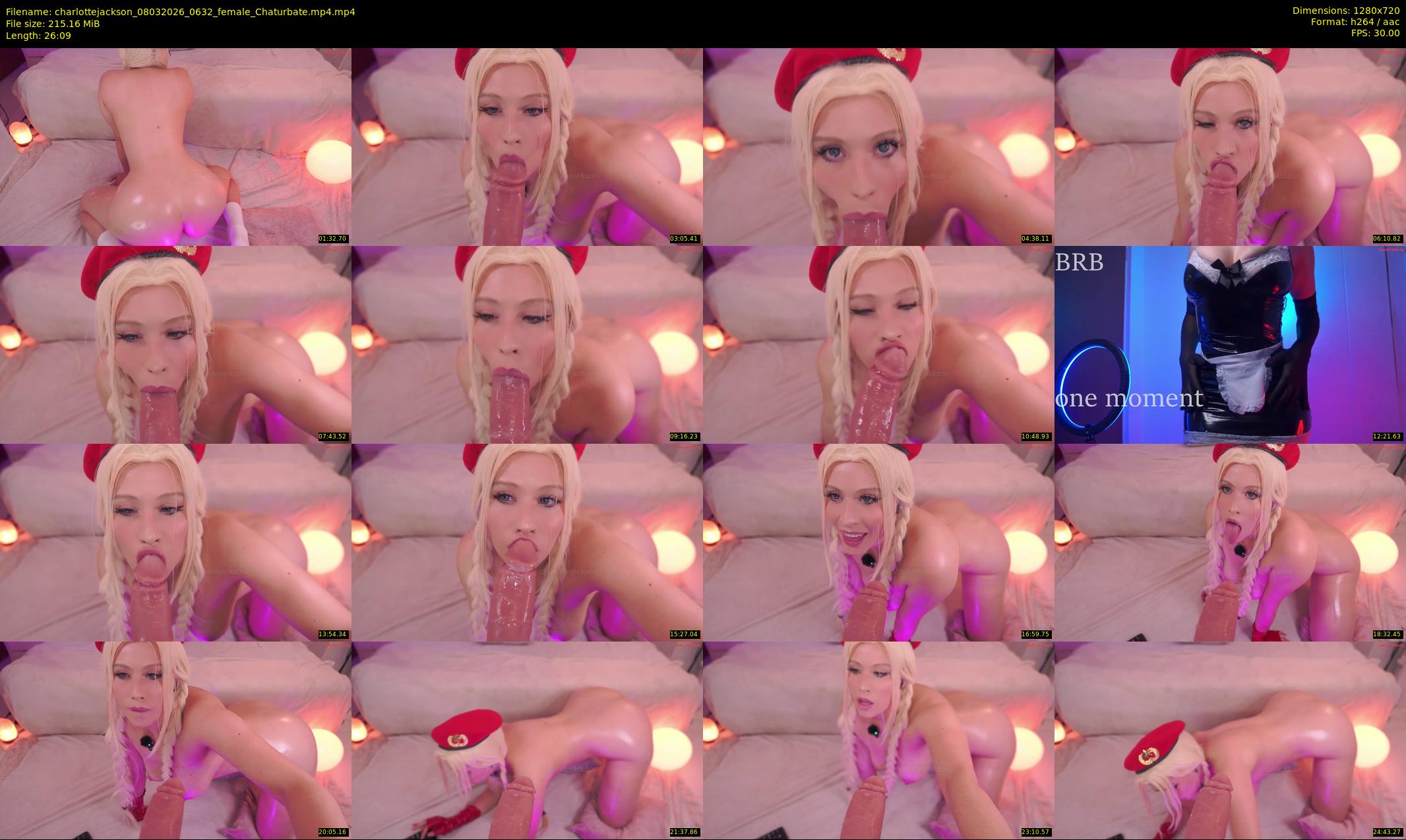 charlottejackson — 27 minute Chaturbate female cam show recording, 720p, Mar 8, 2026