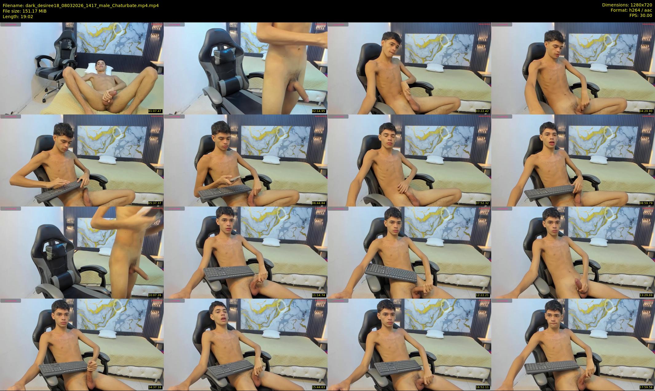 dark_desiree18 — 20 minute Chaturbate male cam show recording, 720p, Mar 8, 2026