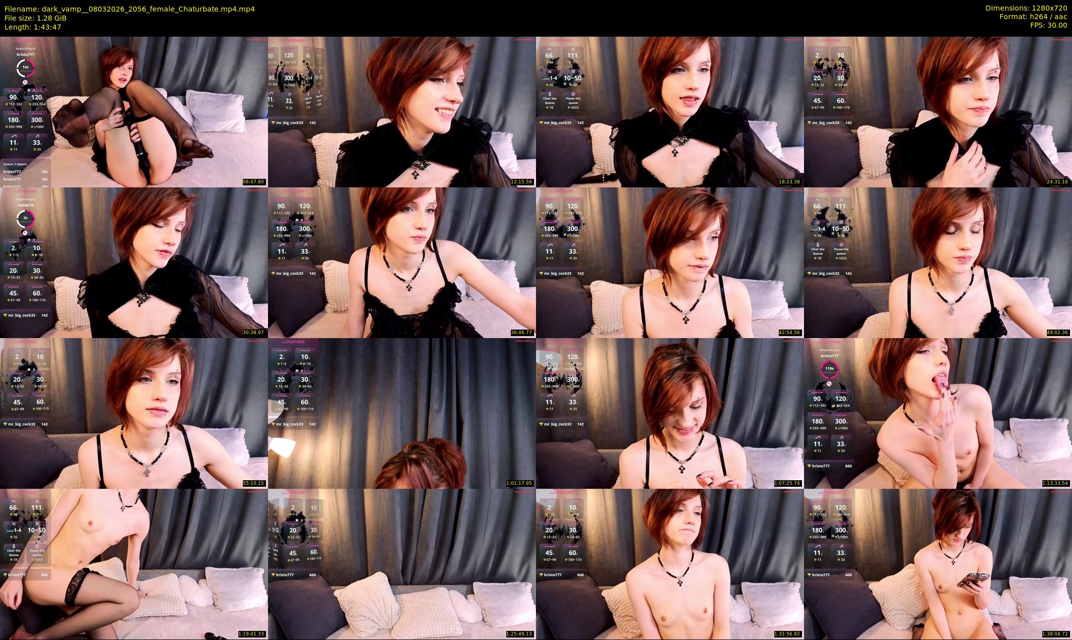 dark_vamp_ — 104 minute Chaturbate female cam show recording, 720p, Mar 8, 2026