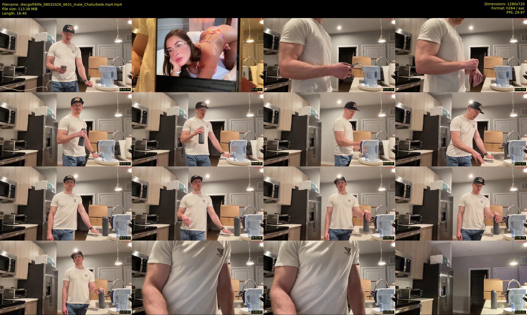 discgolf4life — 17 minute Chaturbate male cam show recording, 720p, Mar 8, 2026