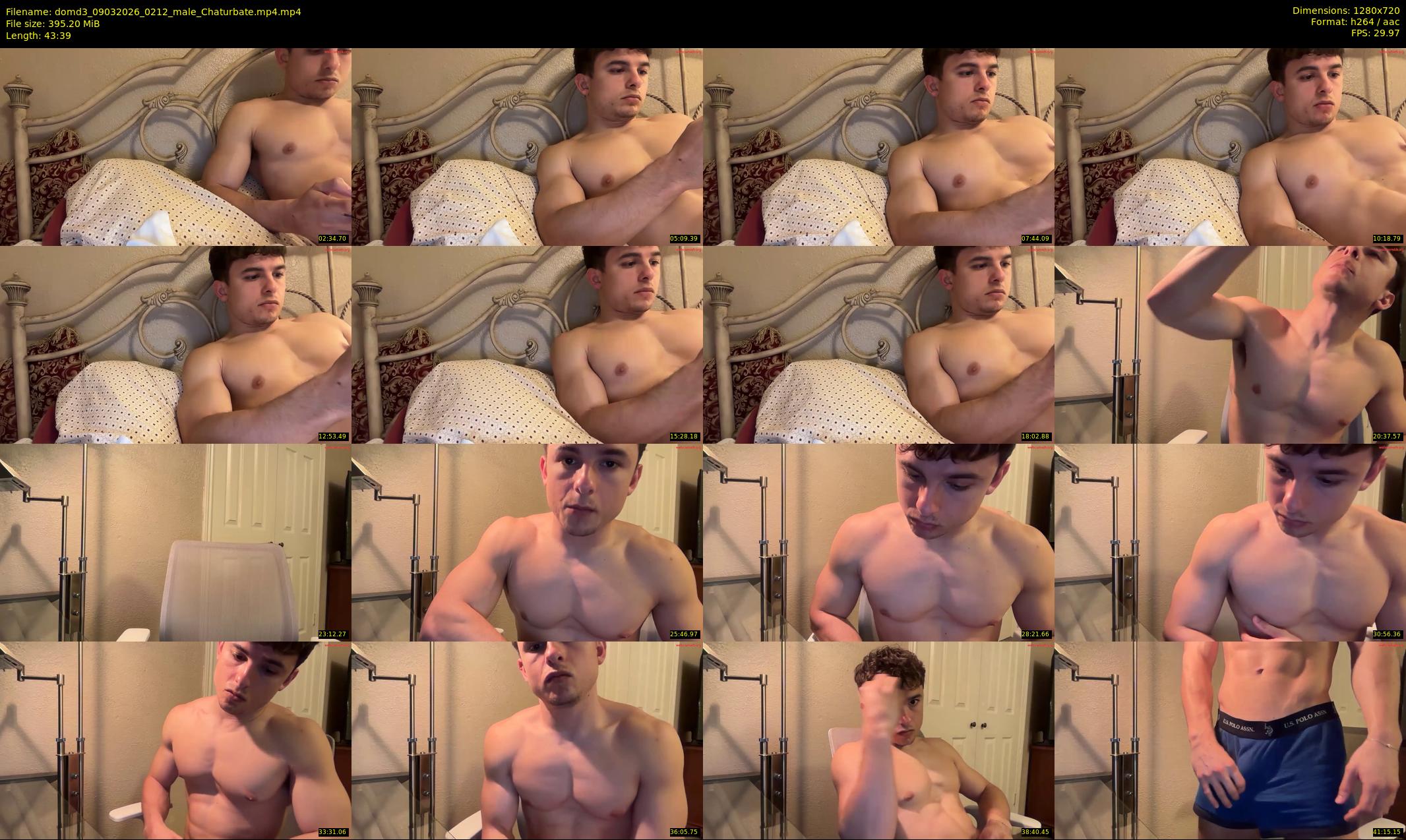 domd3 — 44 minute Chaturbate male cam show recording, 720p, Mar 9, 2026