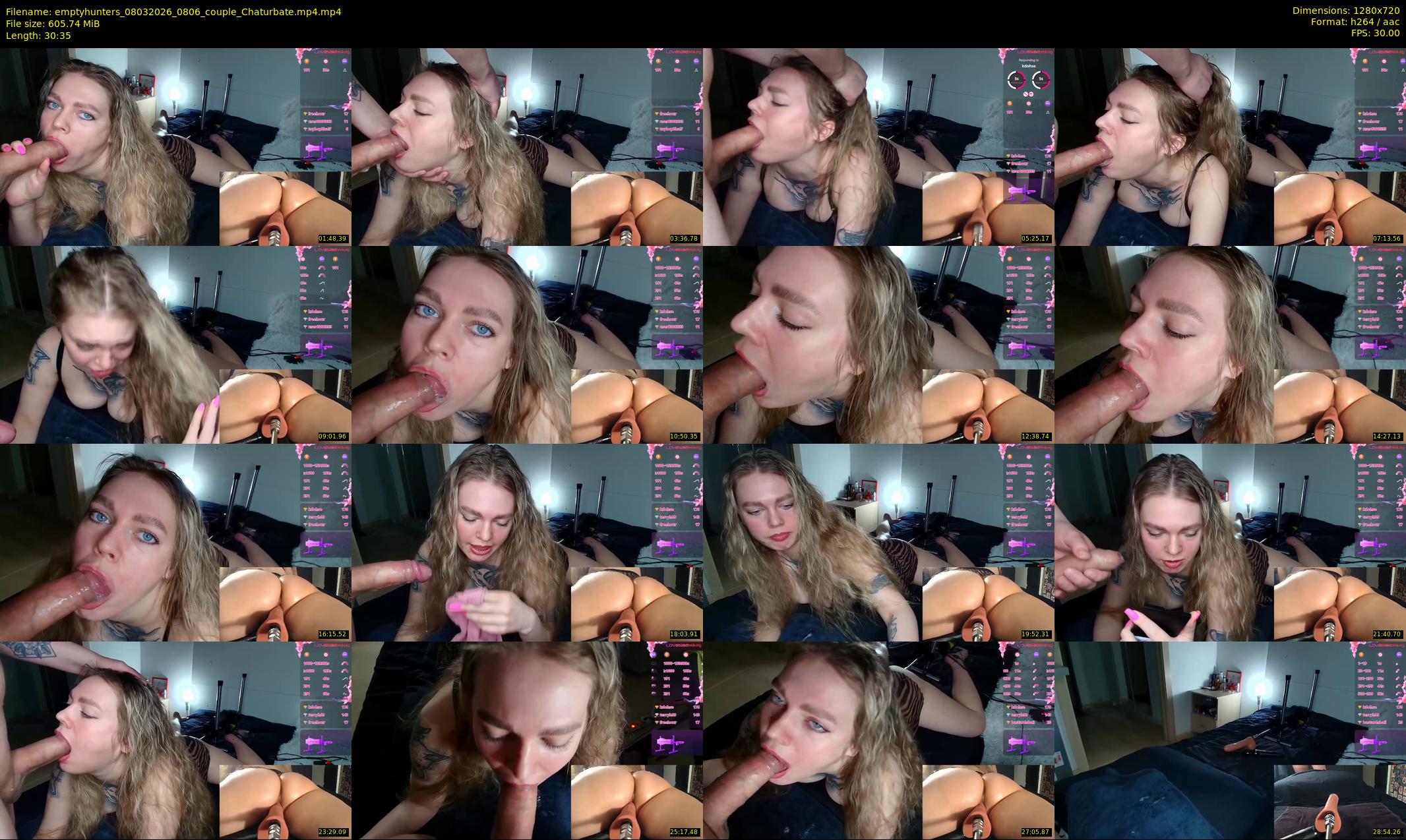 emptyhunters — 31 minute Chaturbate couple cam show recording, 720p, Mar 8, 2026