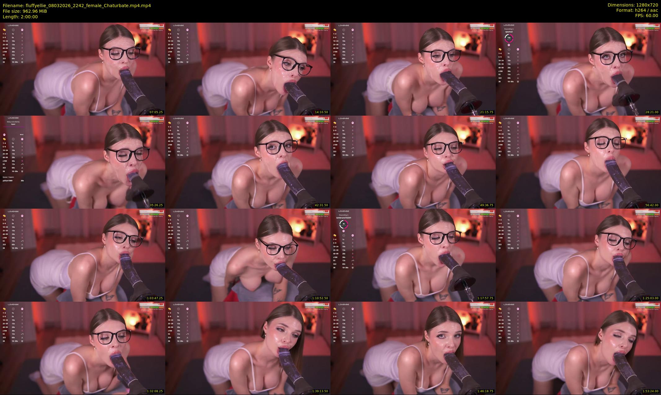 fluffyellie — 120 minute Chaturbate female cam show recording, 720p, Mar 8, 2026