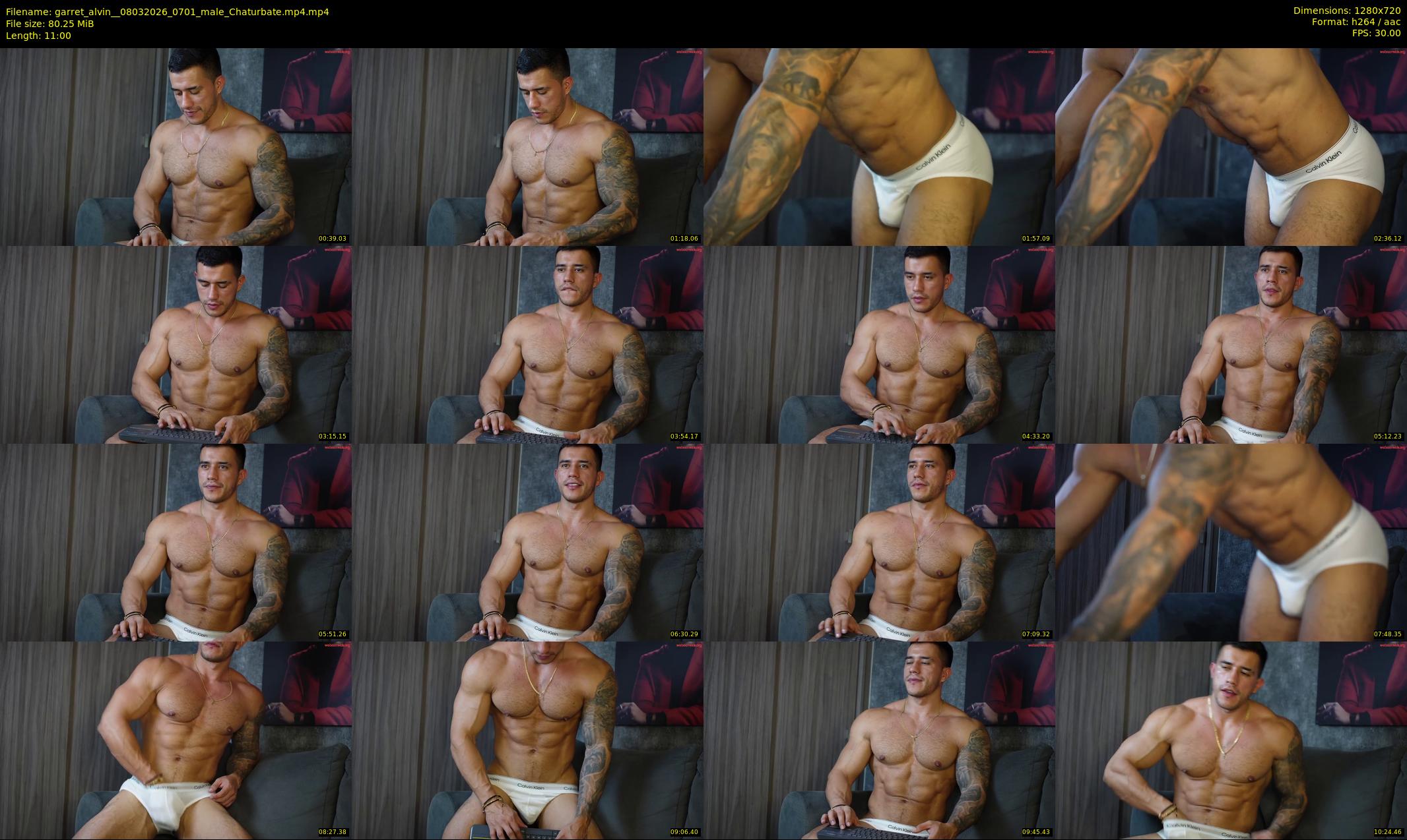 garret_alvin_ — 11 minute Chaturbate male cam show recording, 720p, Mar 8, 2026