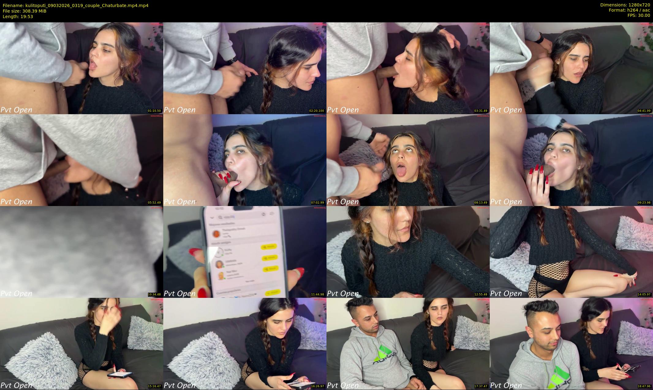 kulitoputi — 20 minute Chaturbate couple cam show recording, 720p, Mar 9, 2026