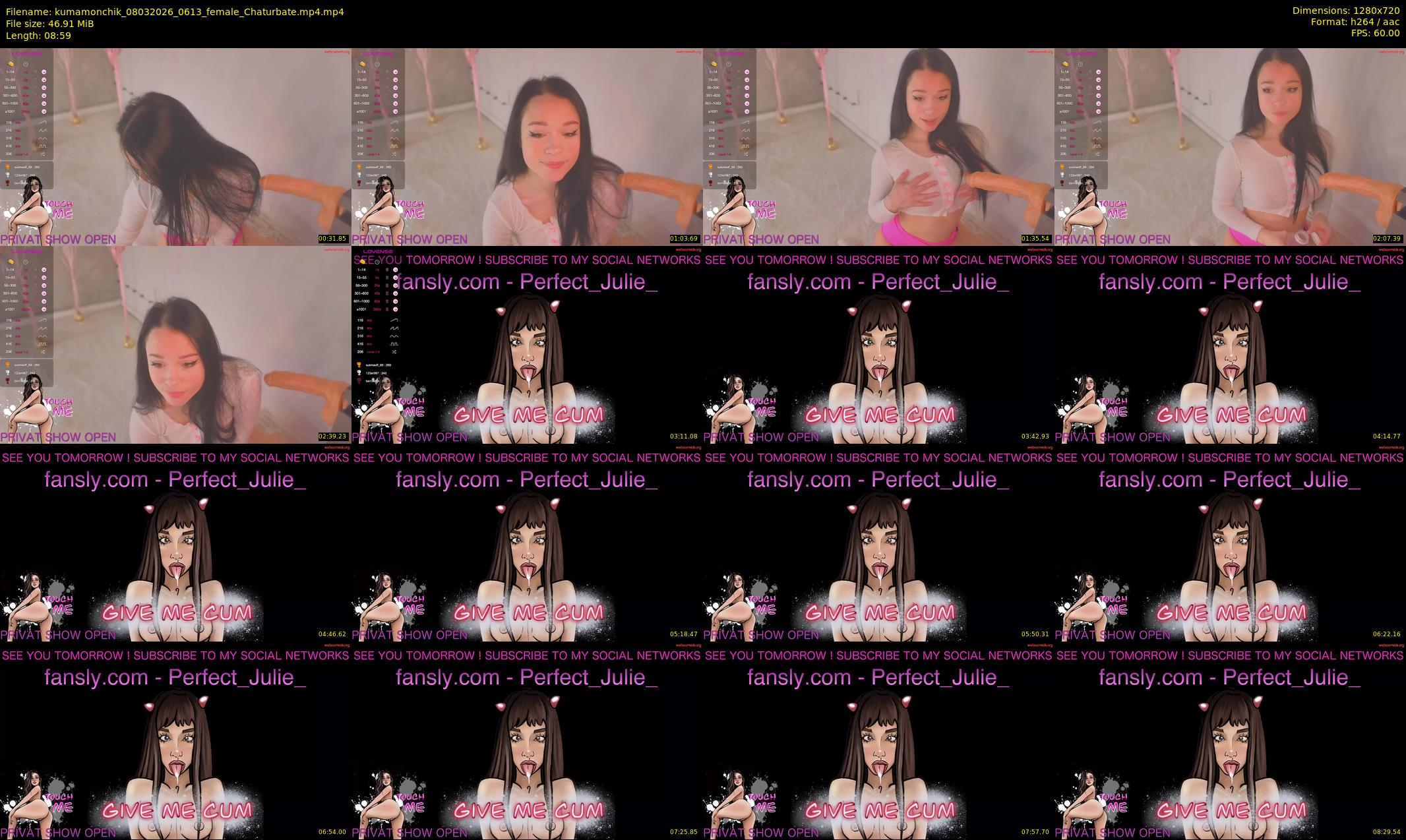 kumamonchik — 9 minute Chaturbate couple cam show recording, 720p, Mar 8, 2026