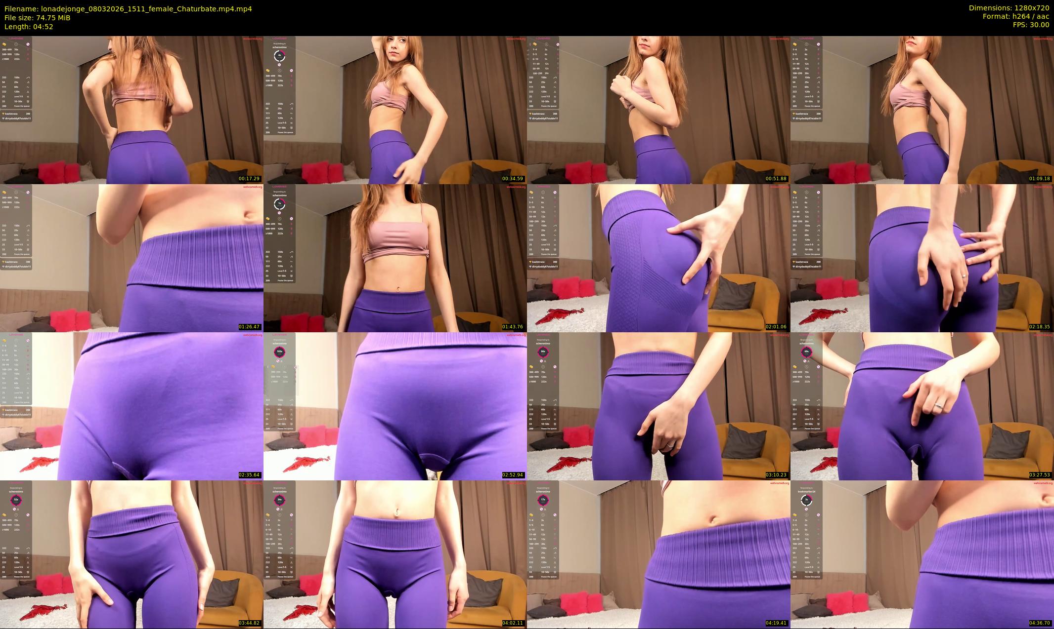 lonadejonge — 5 minute Chaturbate female cam show recording, 720p, Mar 8, 2026